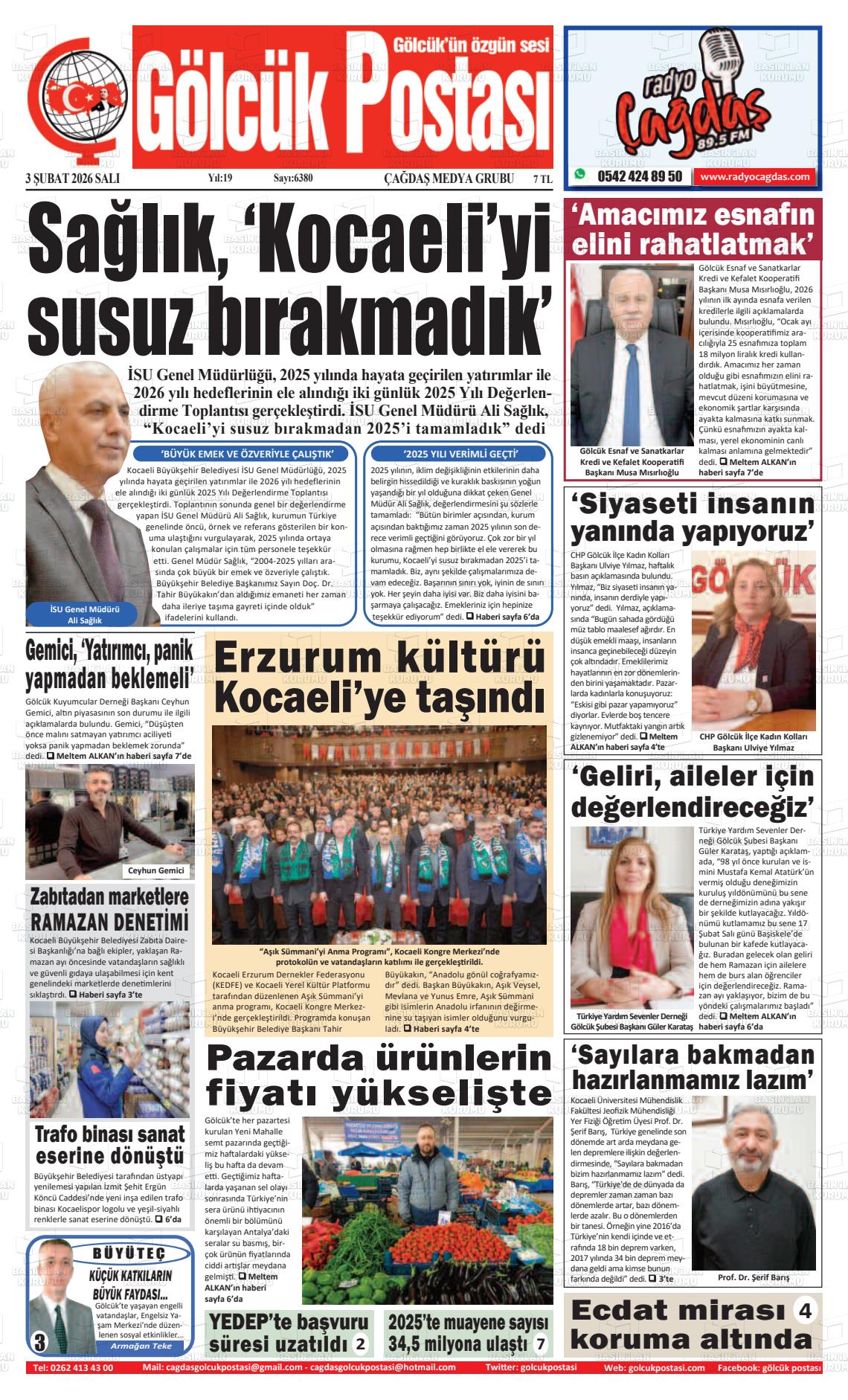 Kocaeli Golcukpostasi 03.02.2026