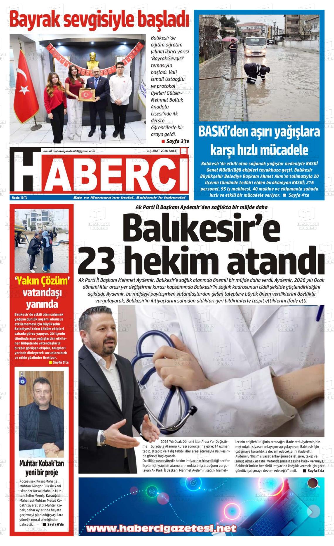 Mersin Haberci 03.02.2026