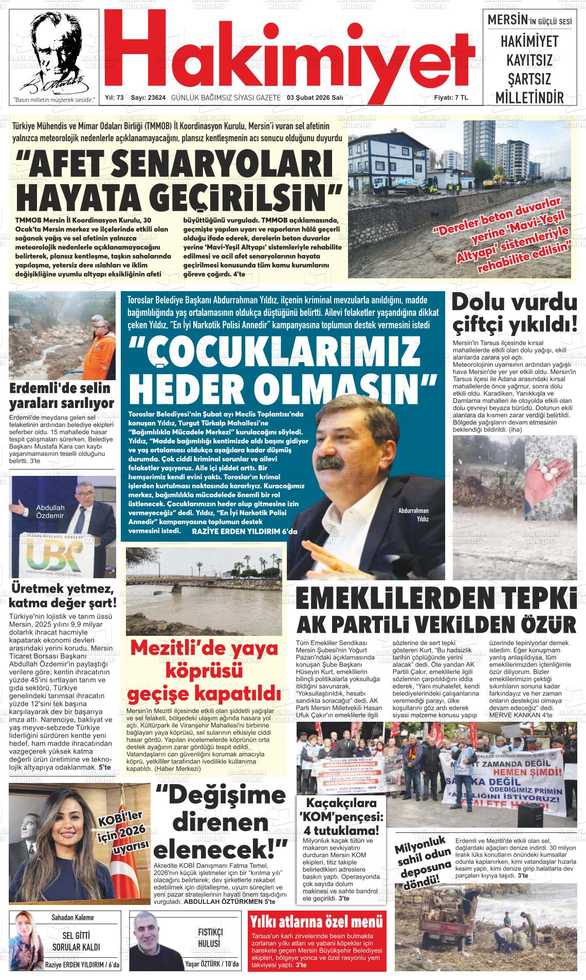 Konya Hakimiyet 03.02.2026