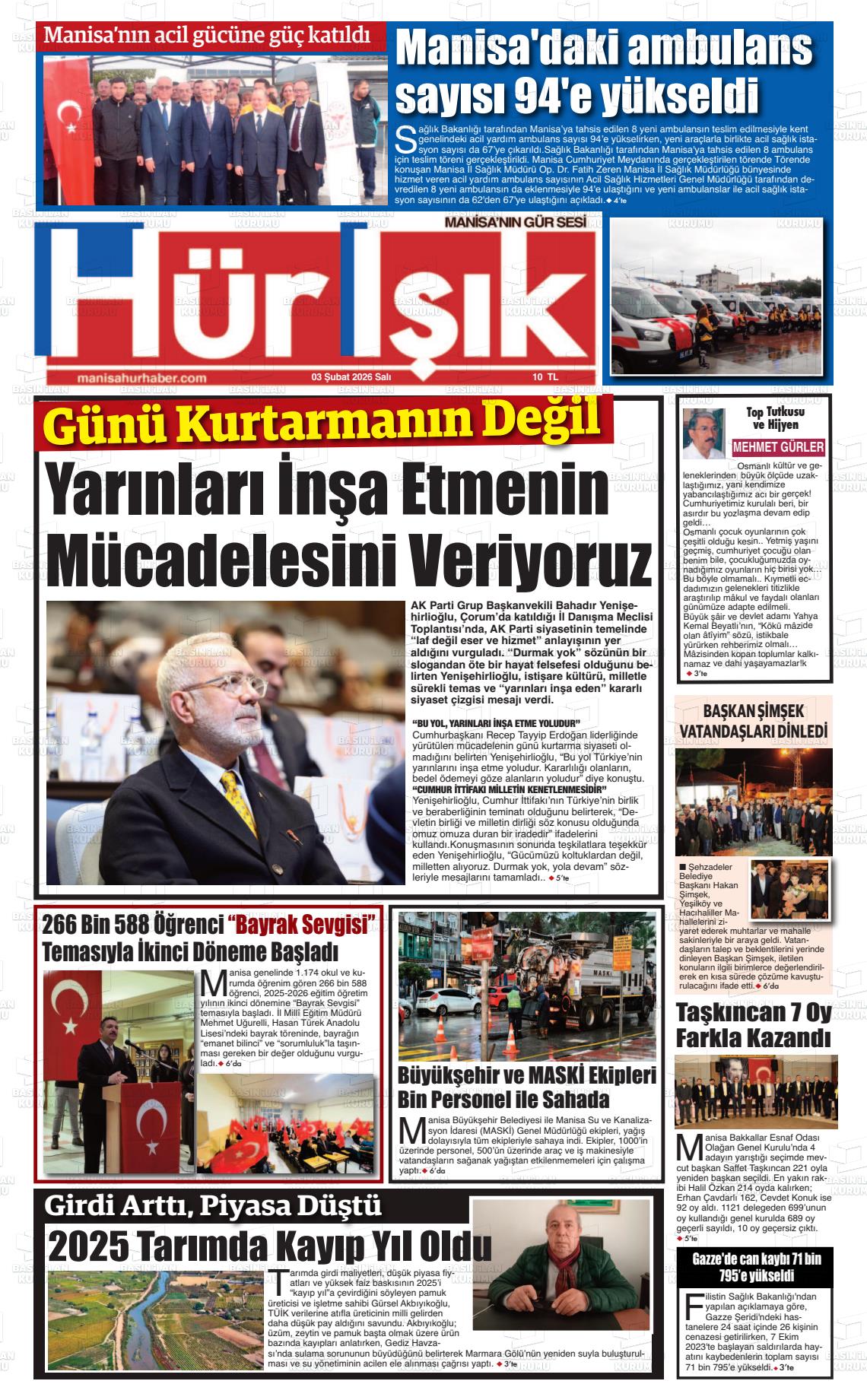 Manisa Hurisik 03.02.2026