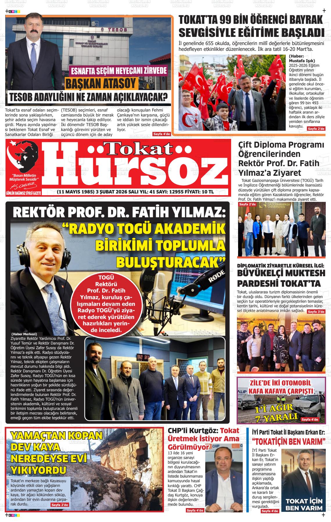 Tokat Hursoz 03.02.2026