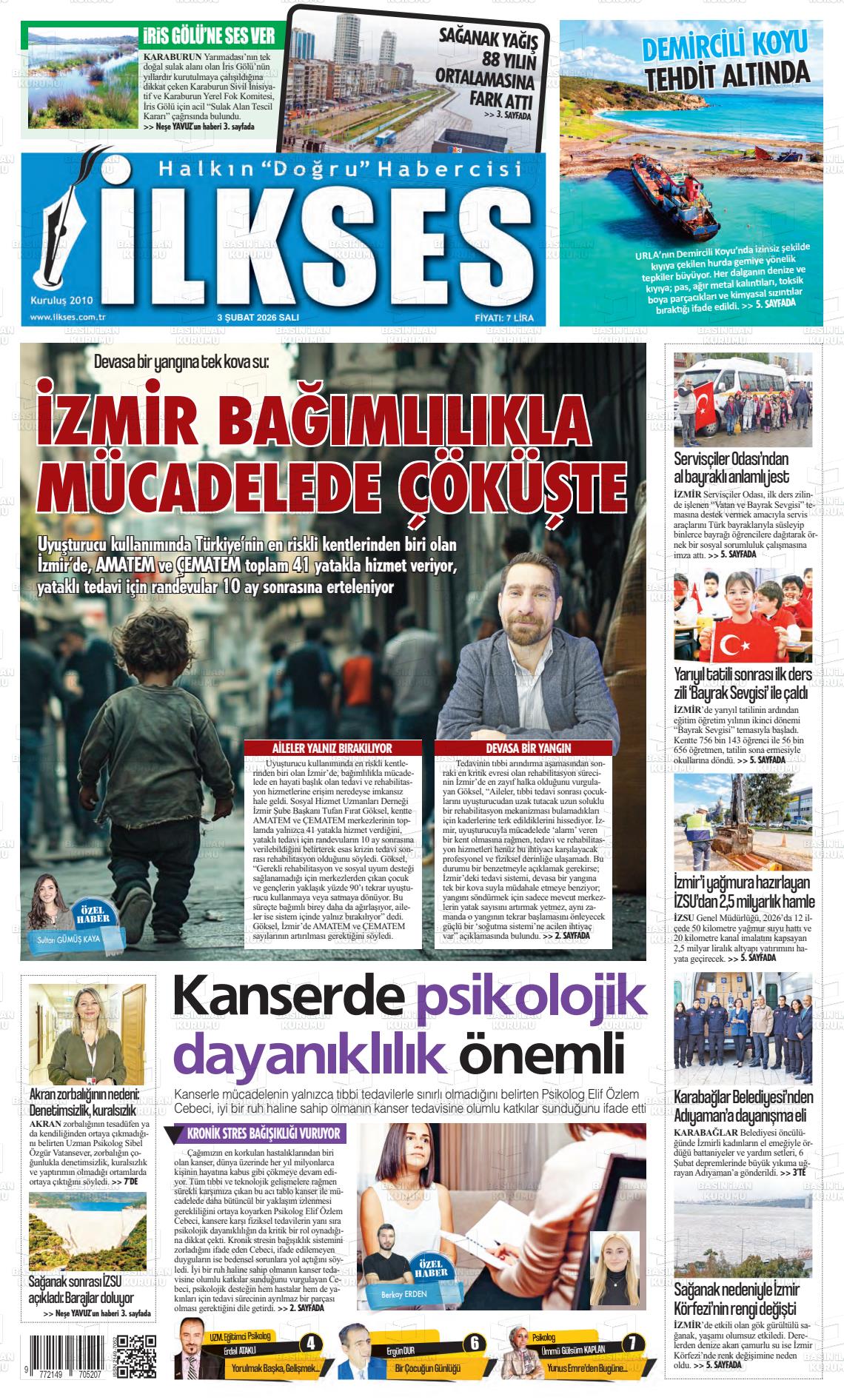 Izmir Ilkses 03.02.2026