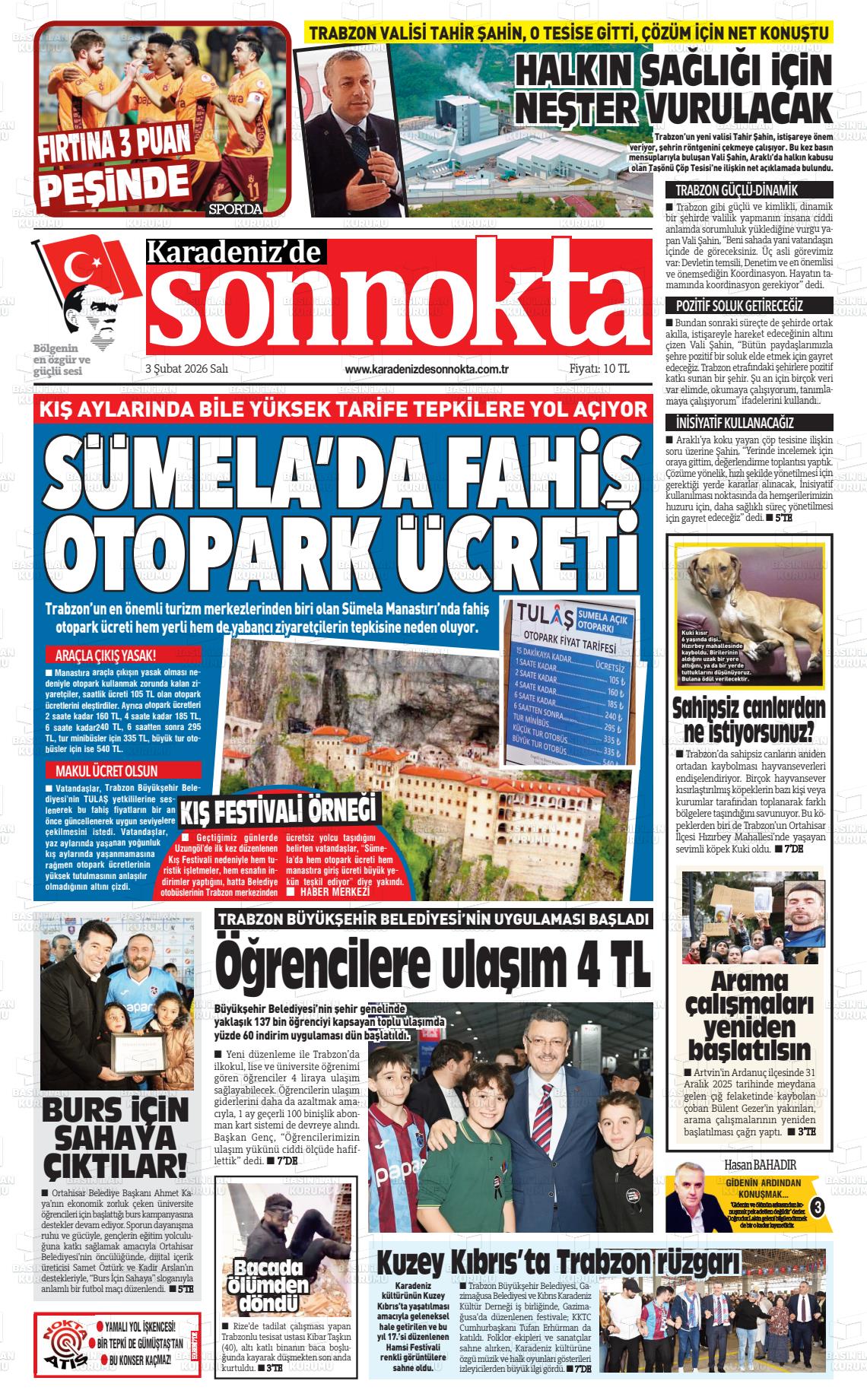 Trabzon Karadenizdesonnokta 03.02.2026