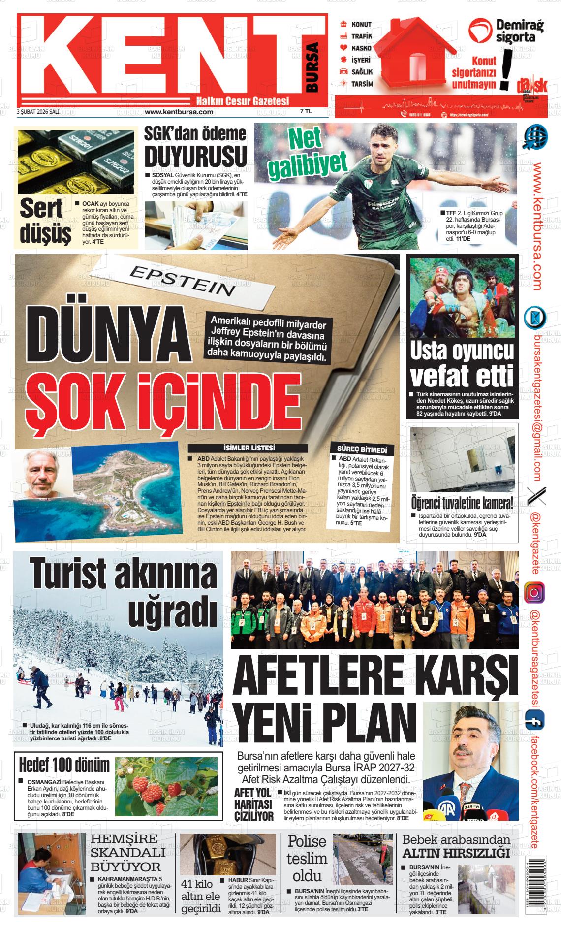 Bursa Kent 03.02.2026