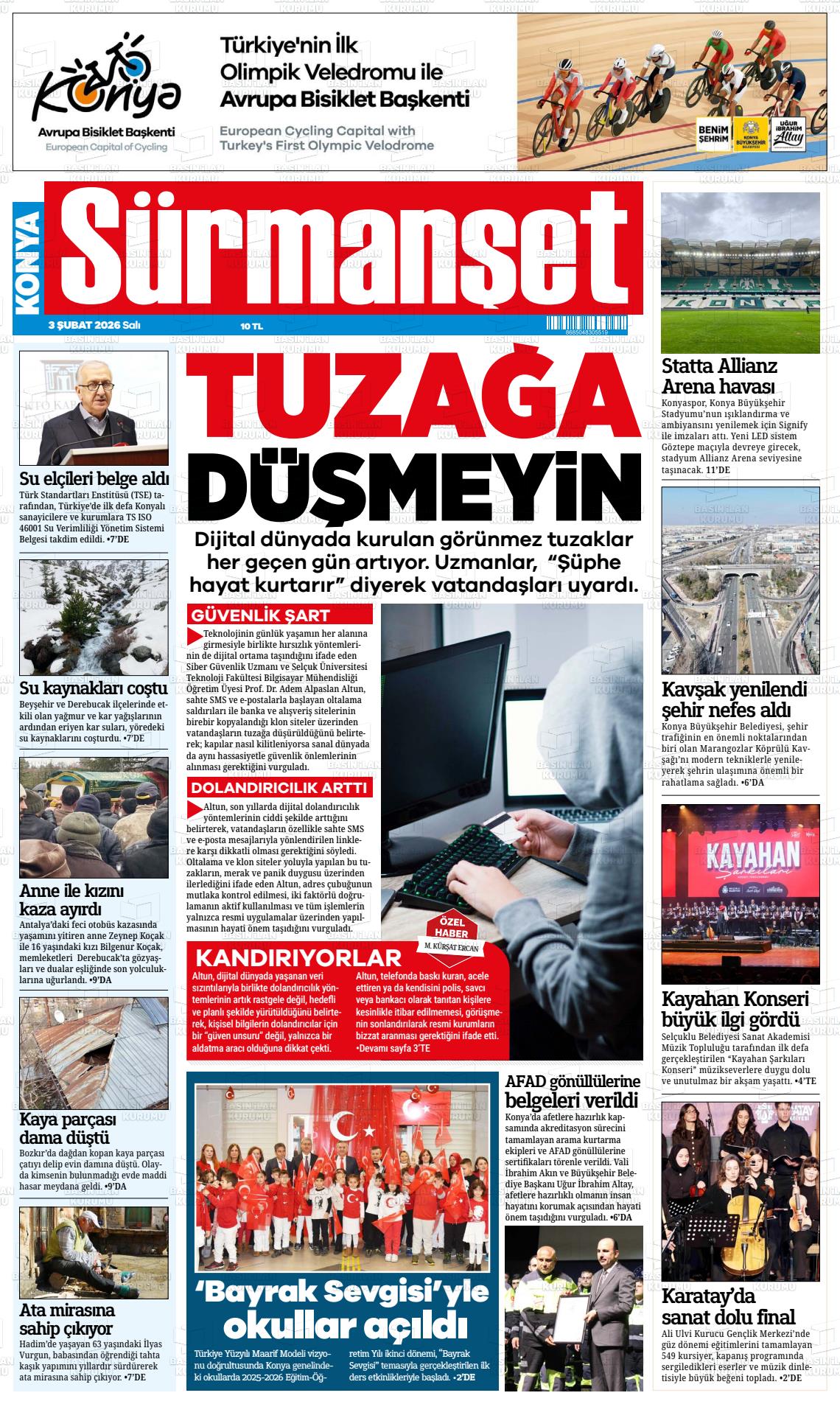 Konya Ninsesi 03.02.2026