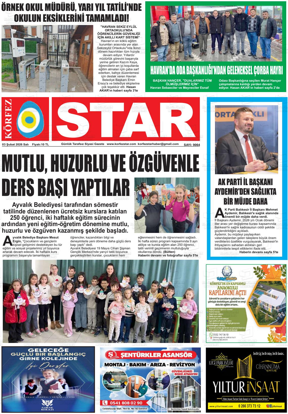 Balikesir Korfezstar 03.02.2026