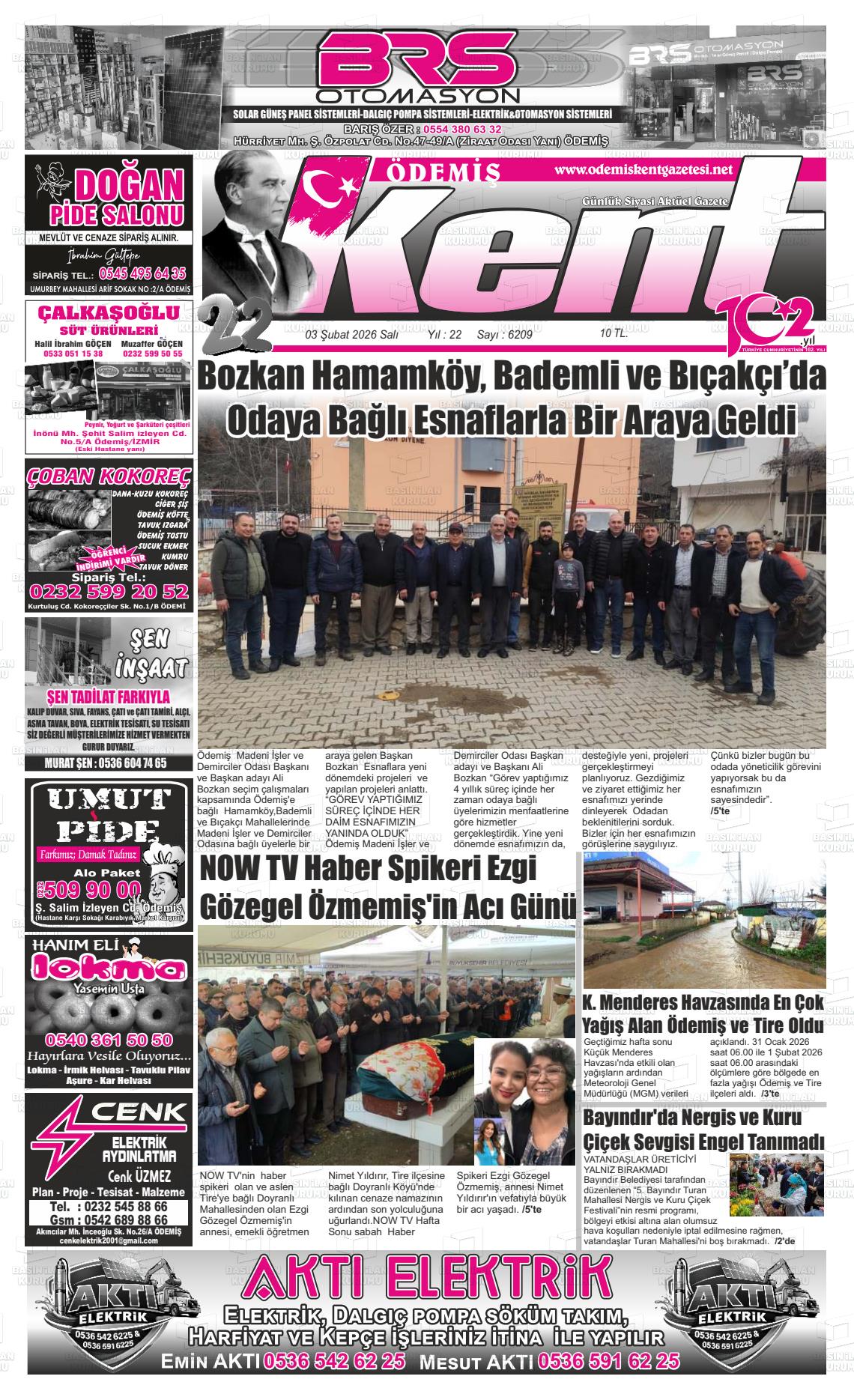 Izmir Odemiskent 03.02.2026