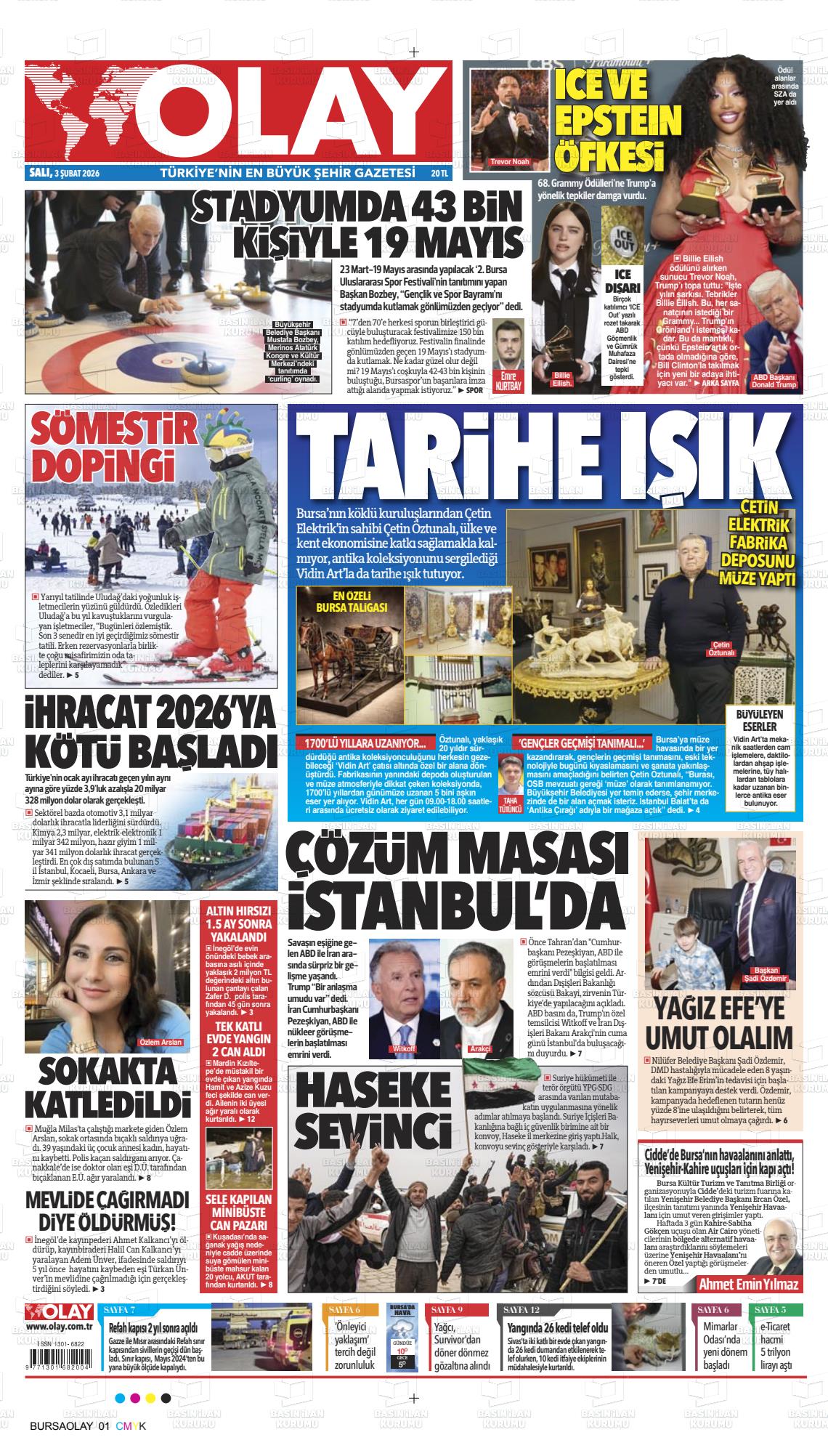 Hatay Olay 03.02.2026