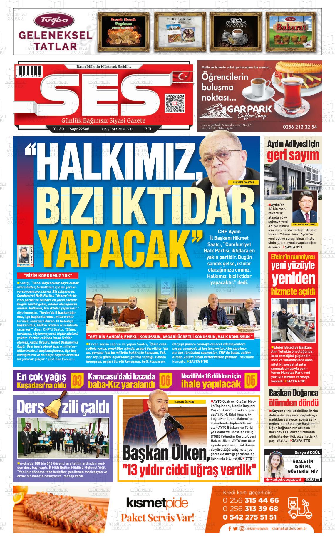 Hatay Ses 03.02.2026