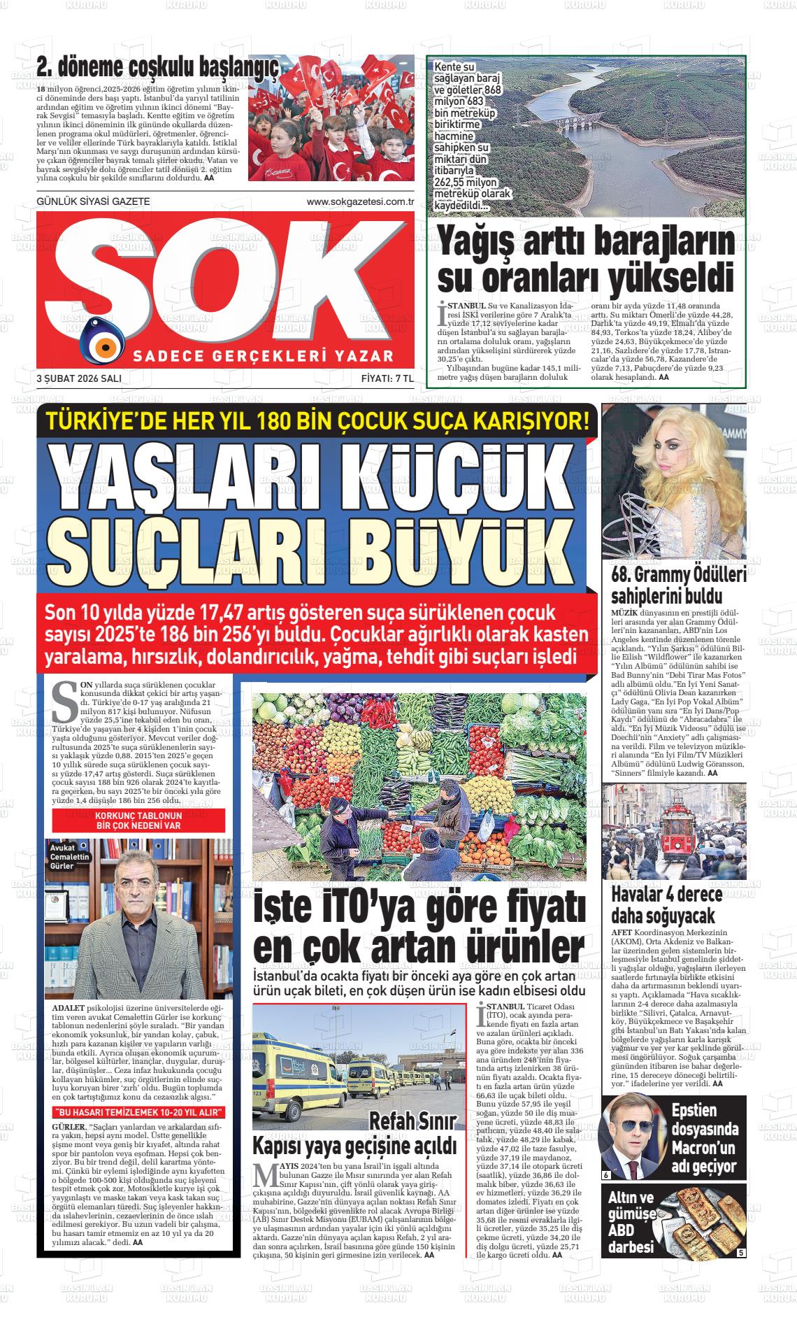 Istanbul Sok 03.02.2026