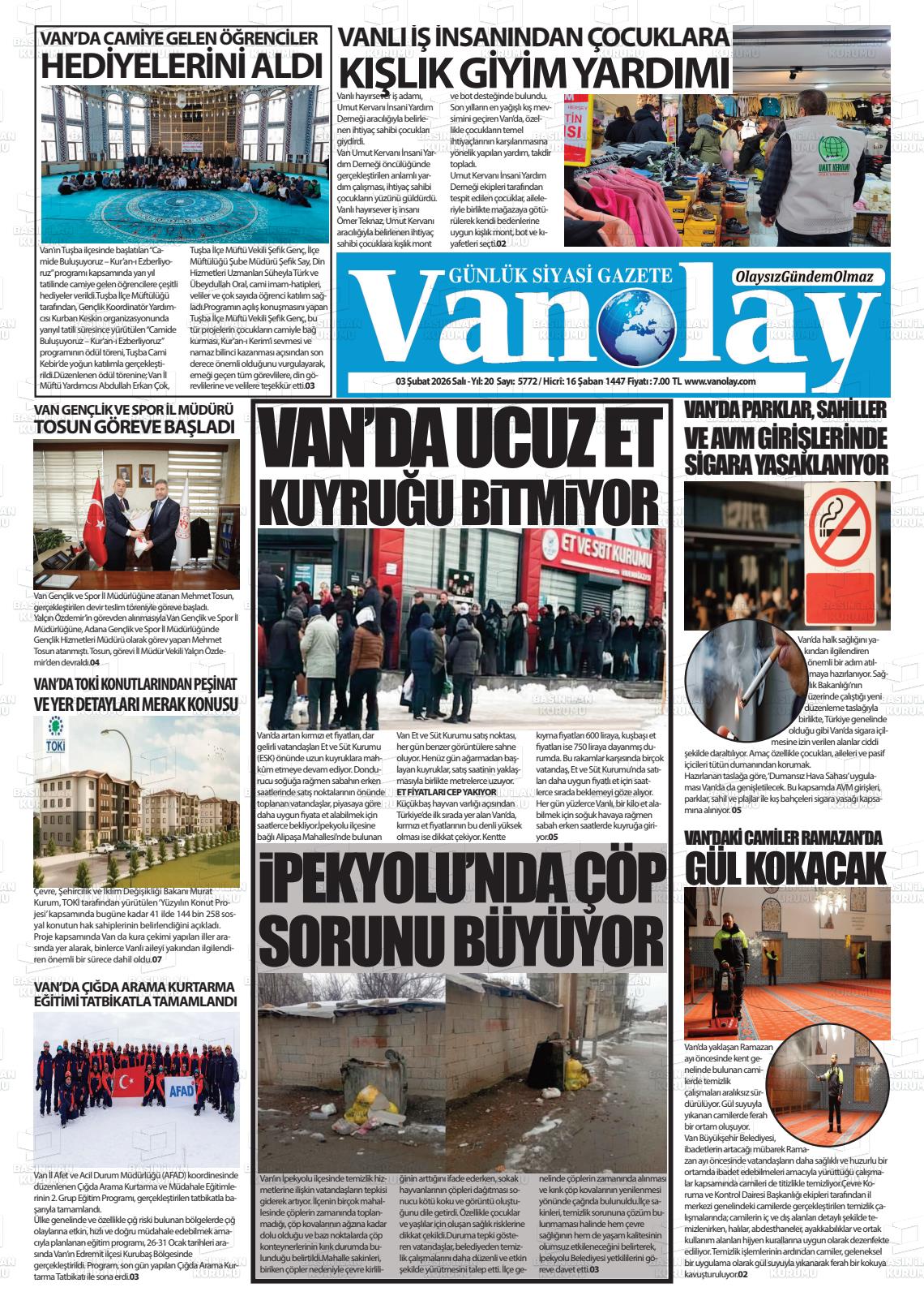 Van Olay 03.02.2026