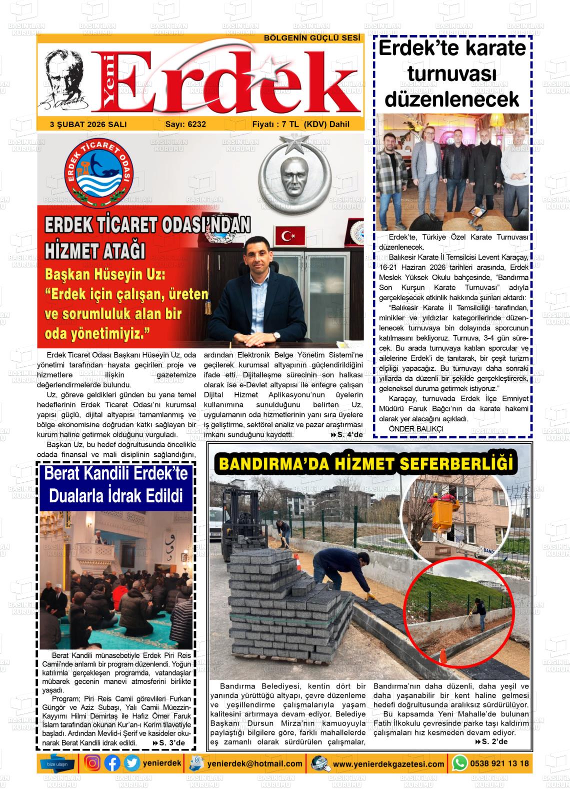 Balikesir Yenierdek 03.02.2026
