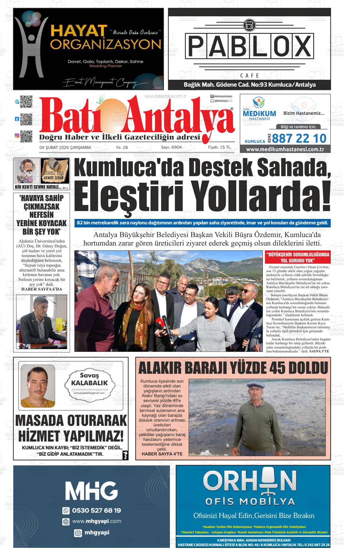 Antalya Bati 04.02.2026