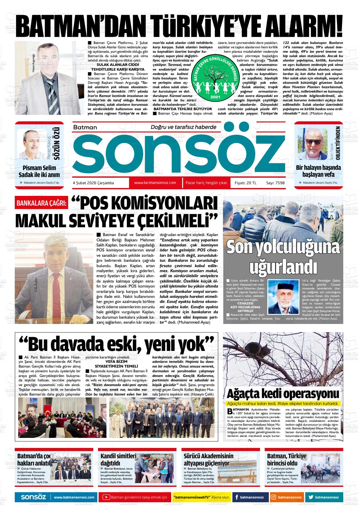 Batman Sonsoz 04.02.2026