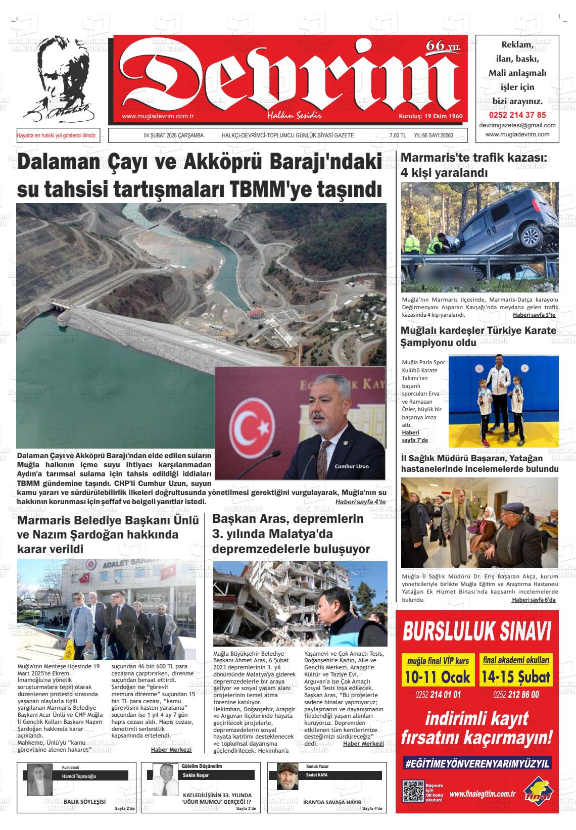 Tekirdag Devrim 04.02.2026