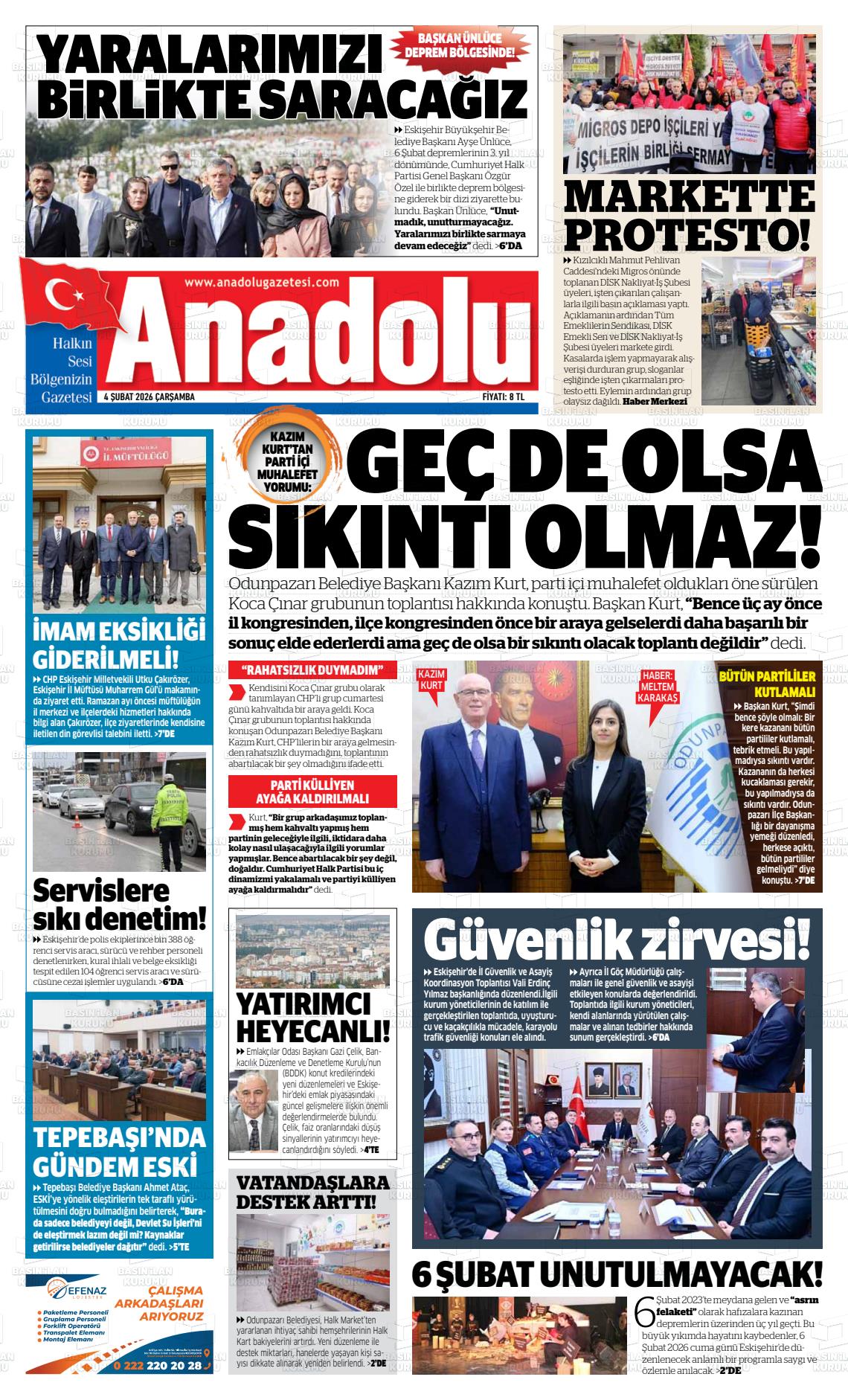 Eskisehir Anadolu 04.02.2026