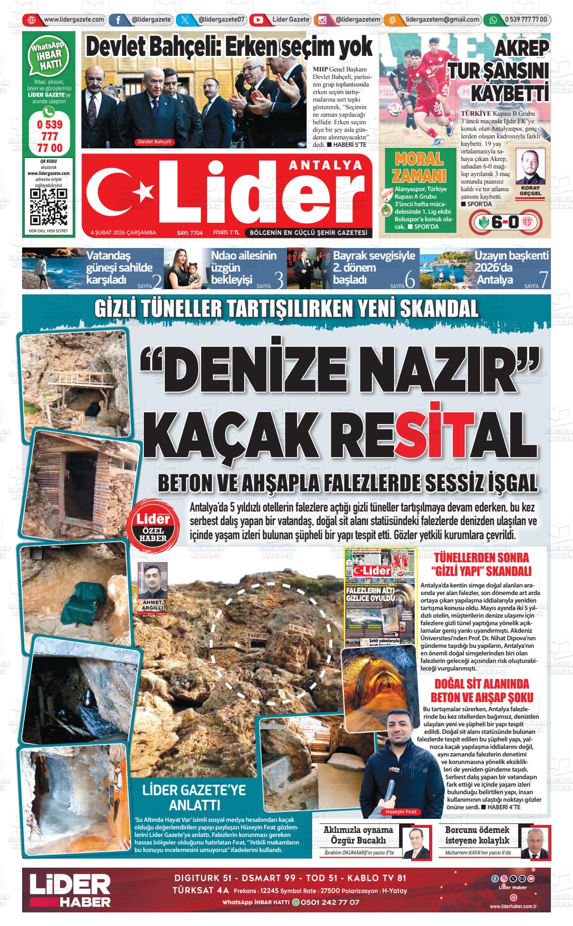 Antalya Gazetebir 04.02.2026