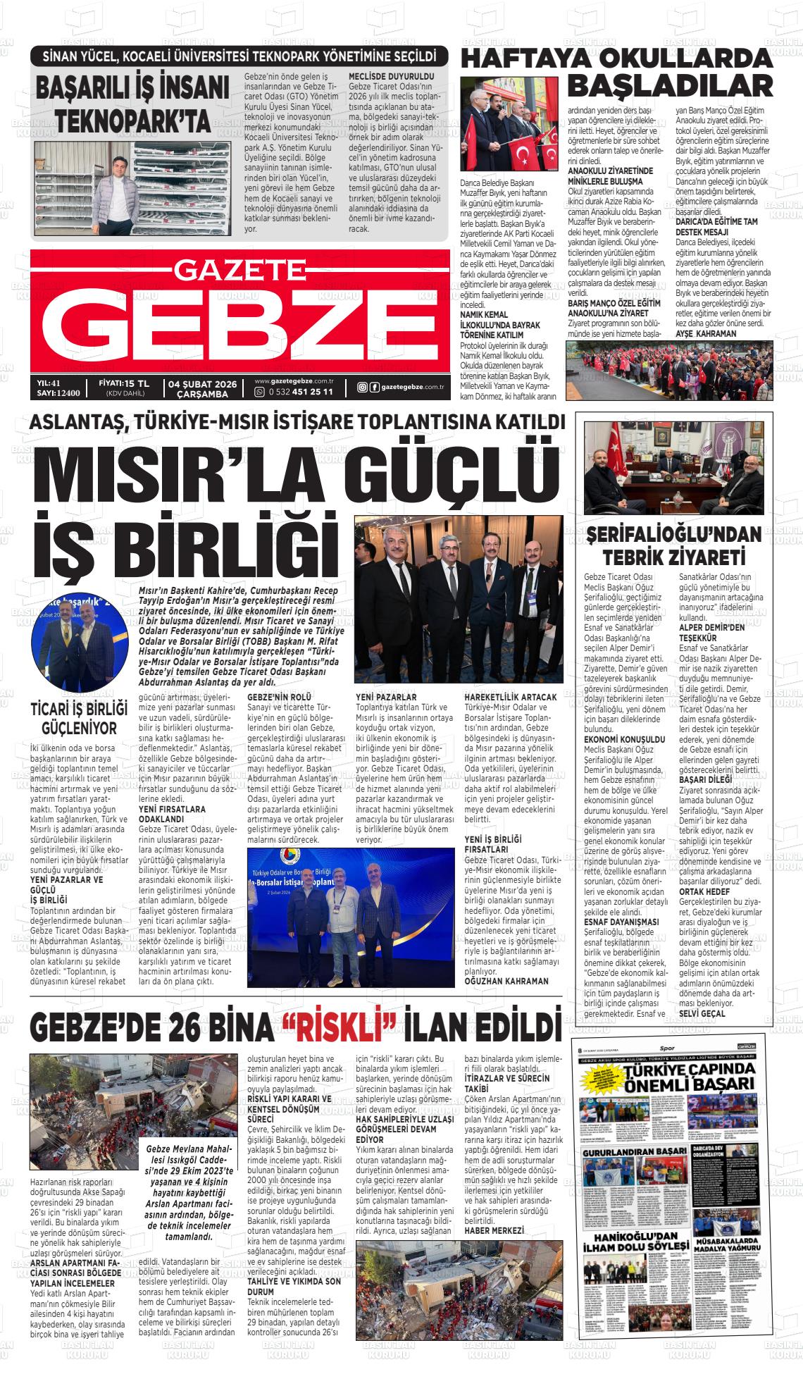 Kocaeli Gebze 04.02.2026