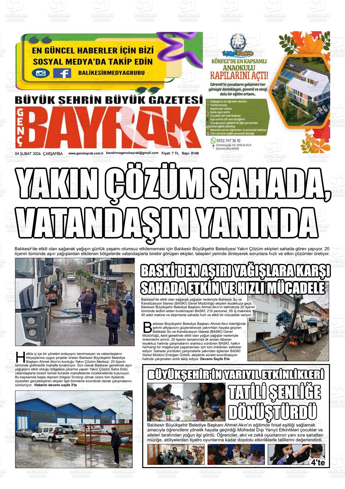 Balikesir Gencbayrak 04.02.2026