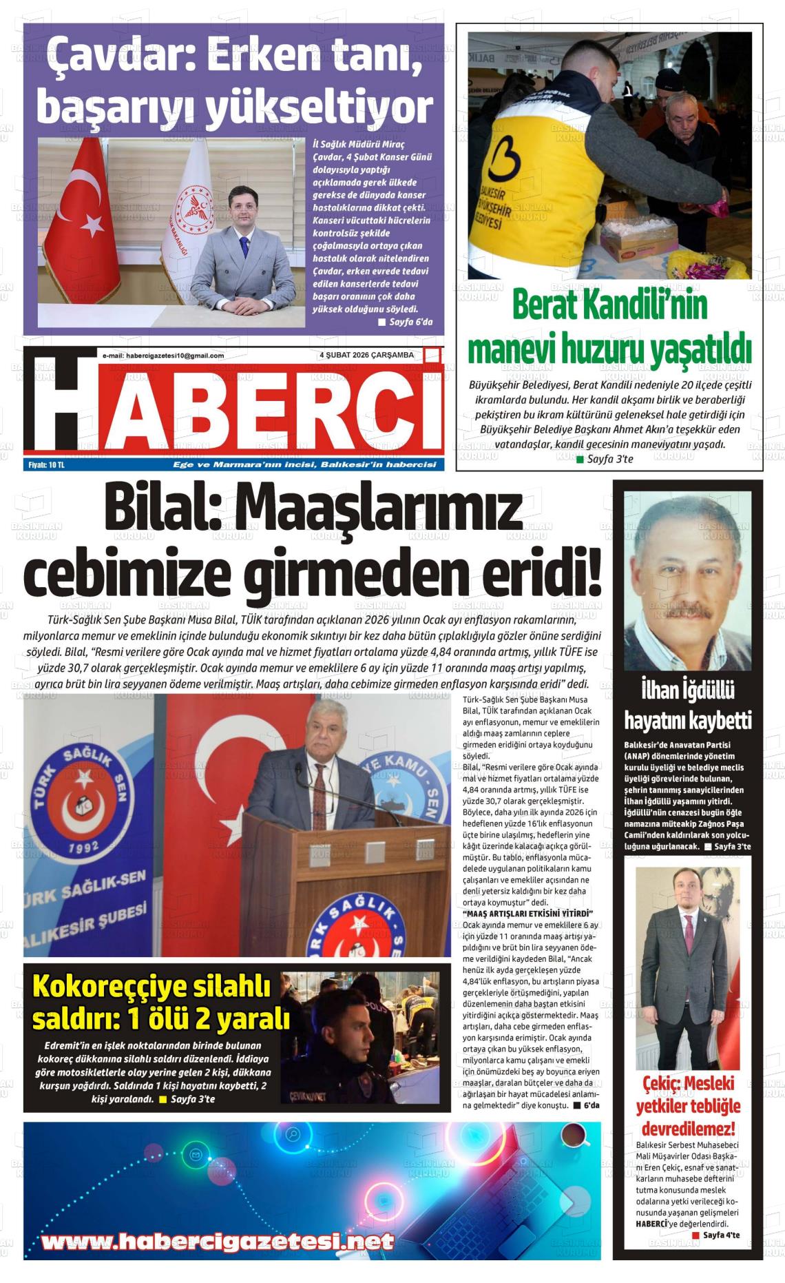 Mersin Haberci 04.02.2026