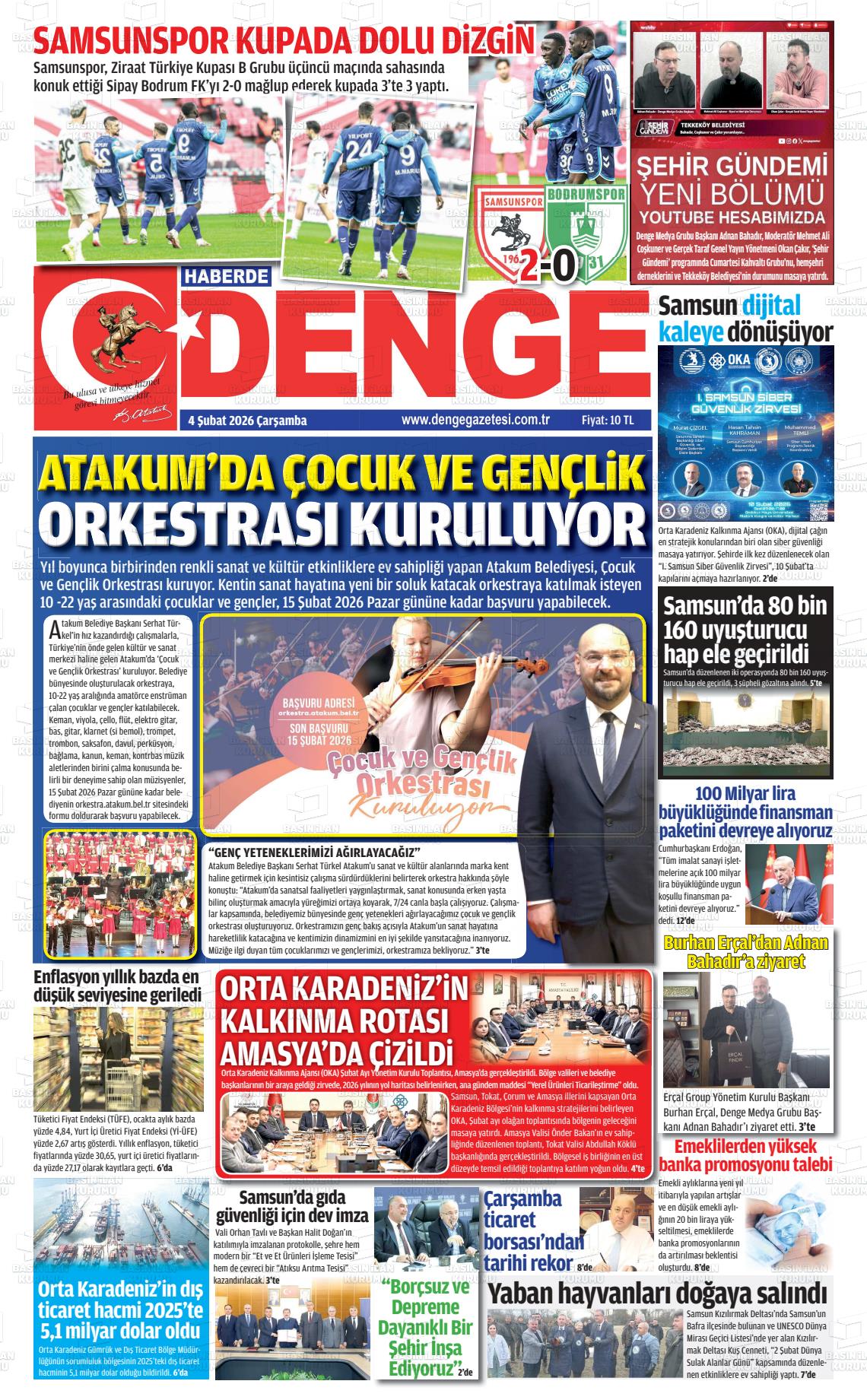 Samsun Haberdedenge 04.02.2026