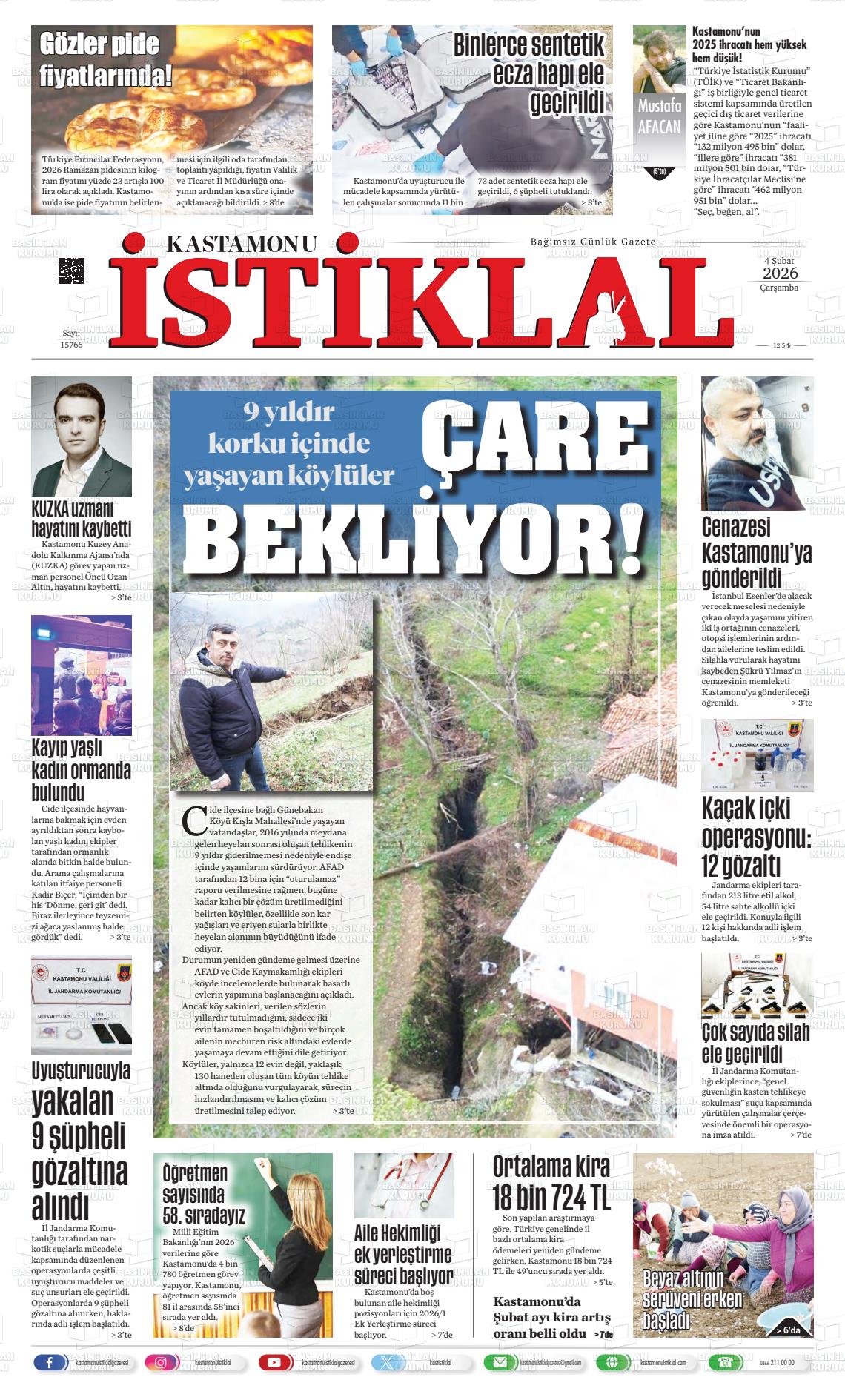 Kastamonu 04.02.2026