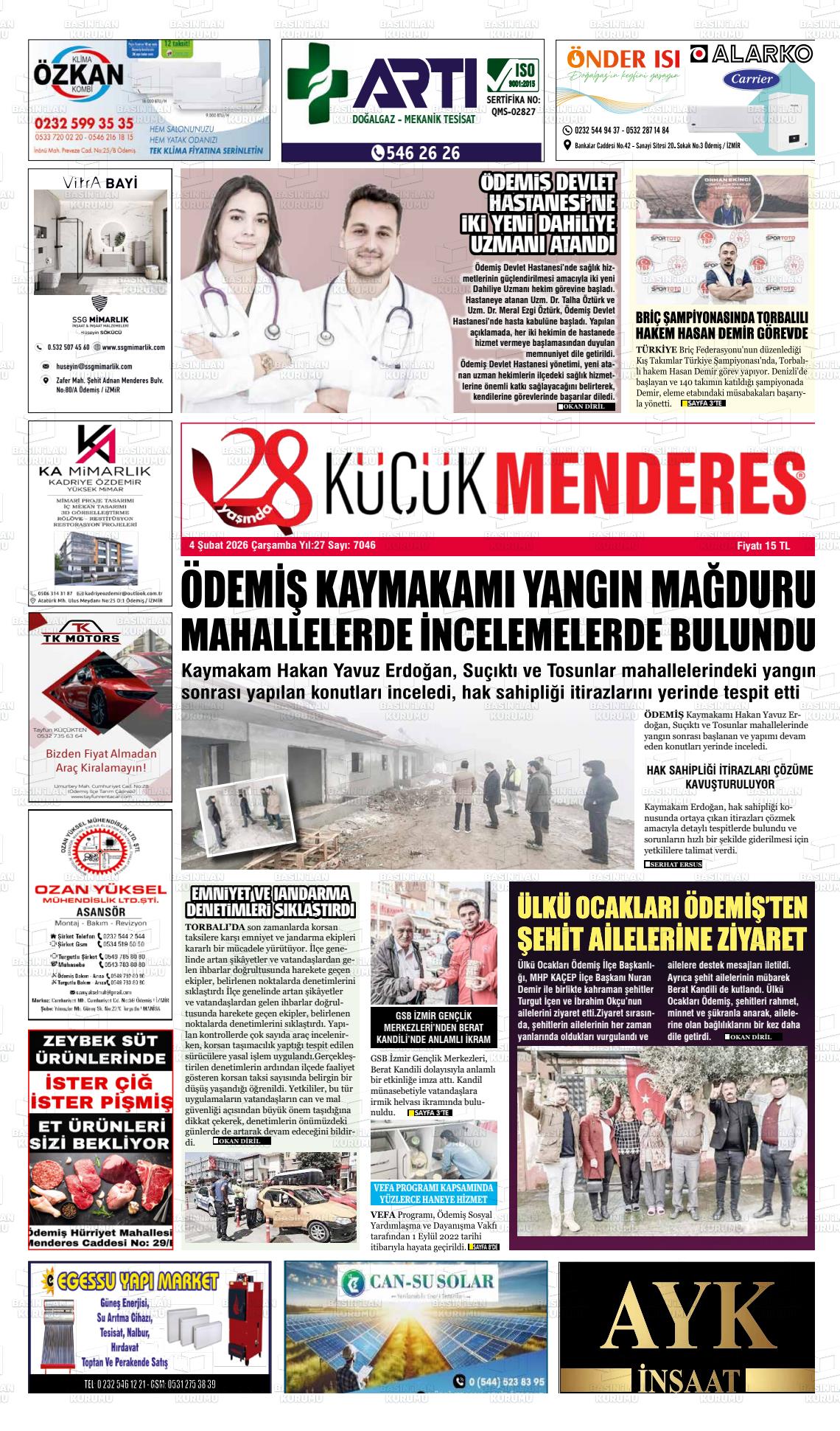 Izmir Kucukmenderes 04.02.2026