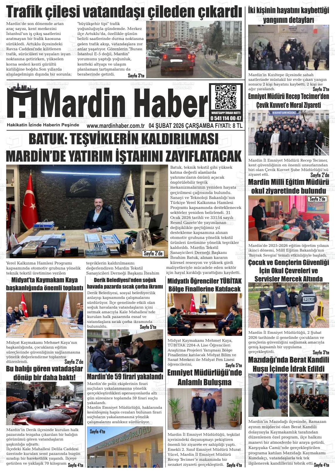 Mardin Haber 04.02.2026