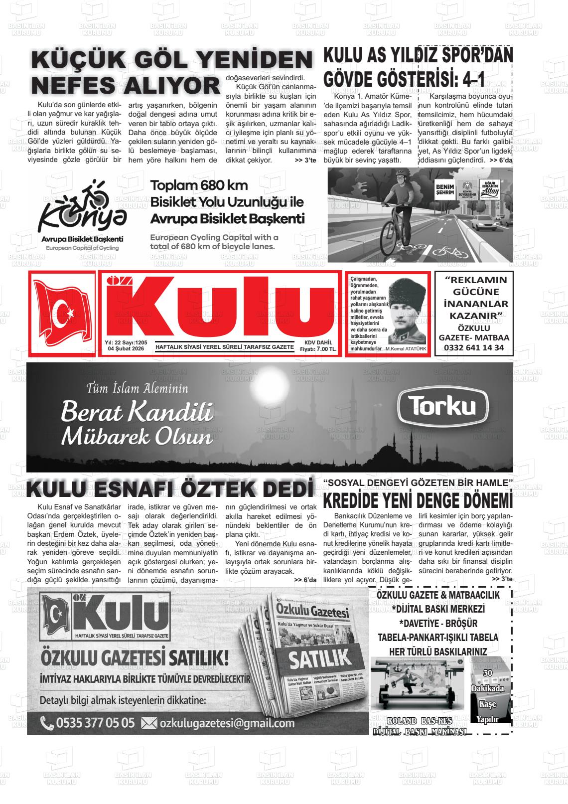 Konya Ozkulu 04.02.2026