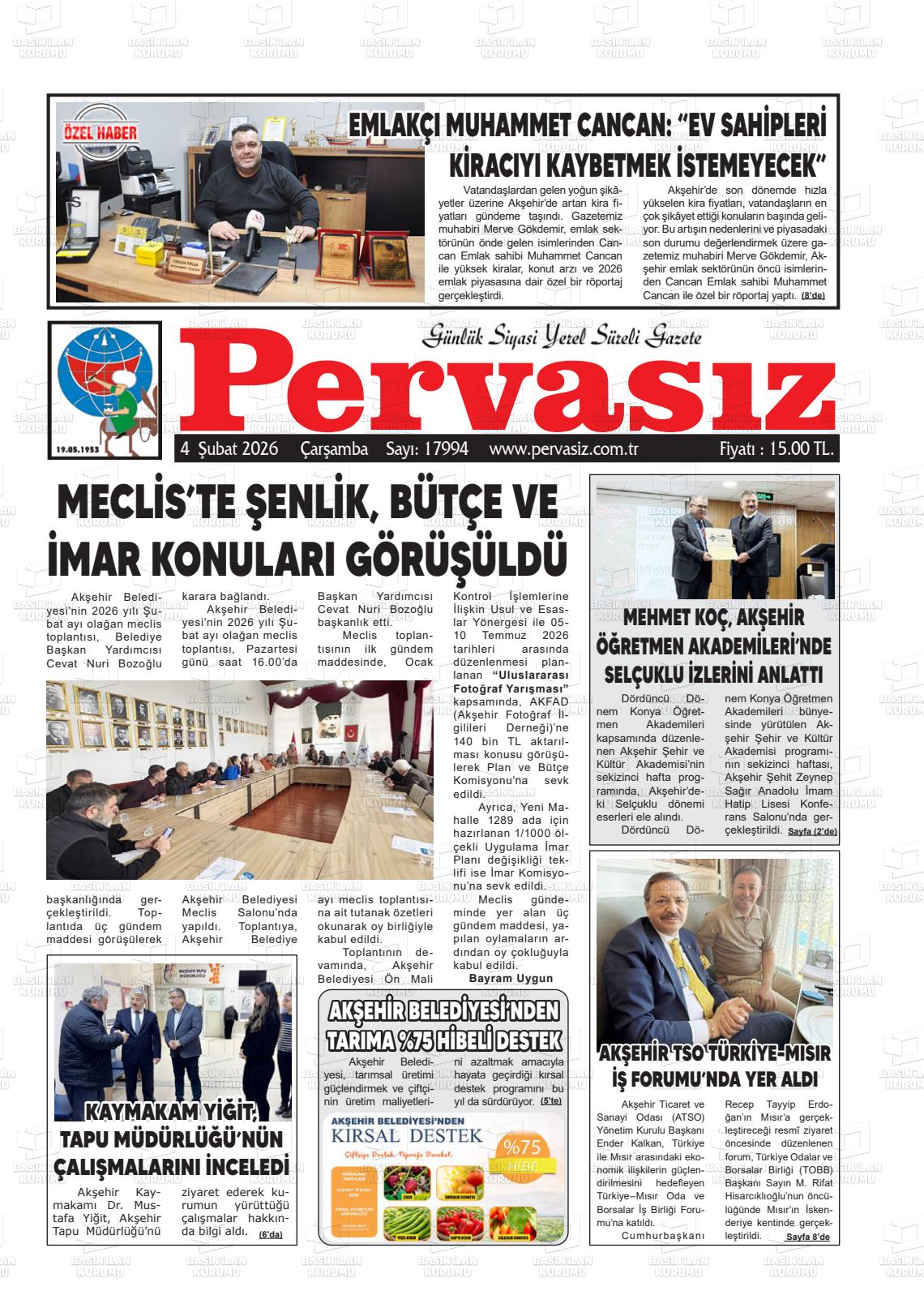 Konya Pervasiz 04.02.2026