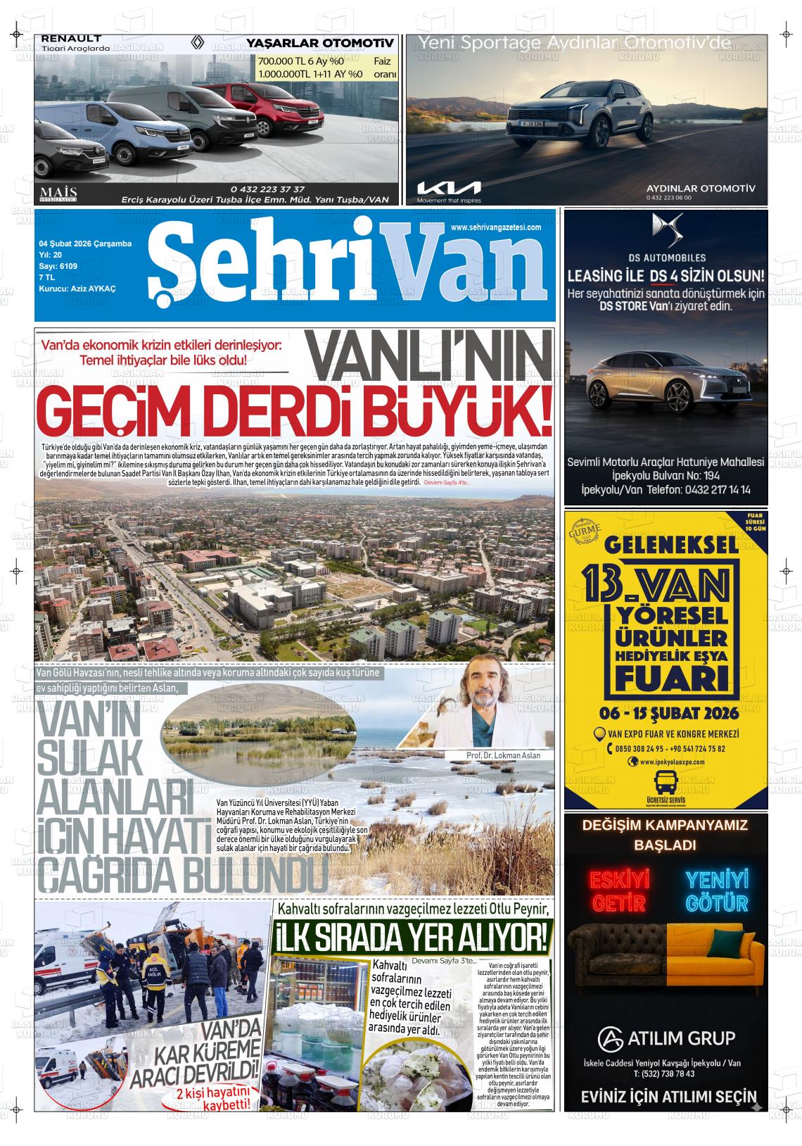 Van Sehri 04.02.2026