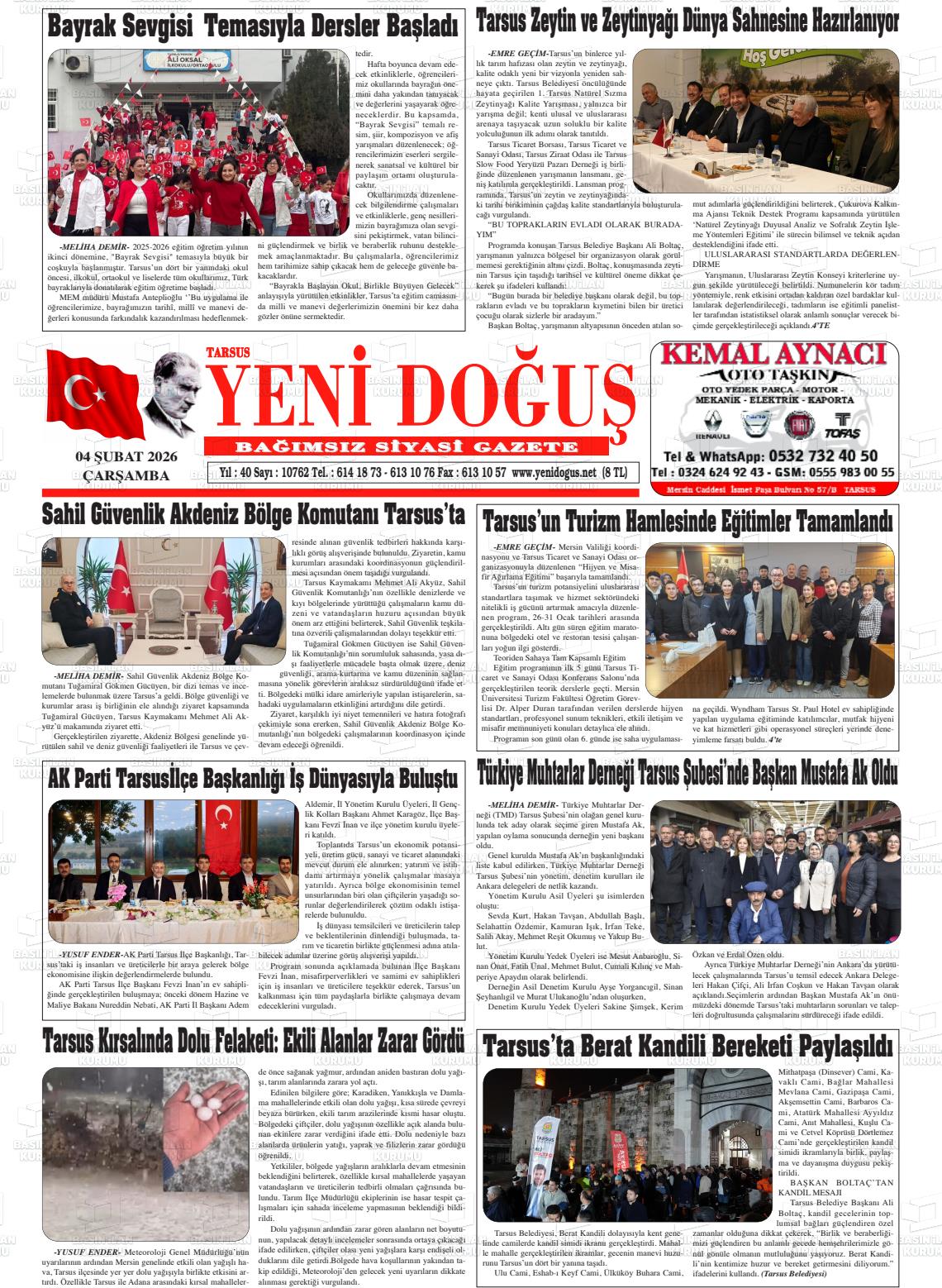 Mersin Tarsusyenidogus 04.02.2026