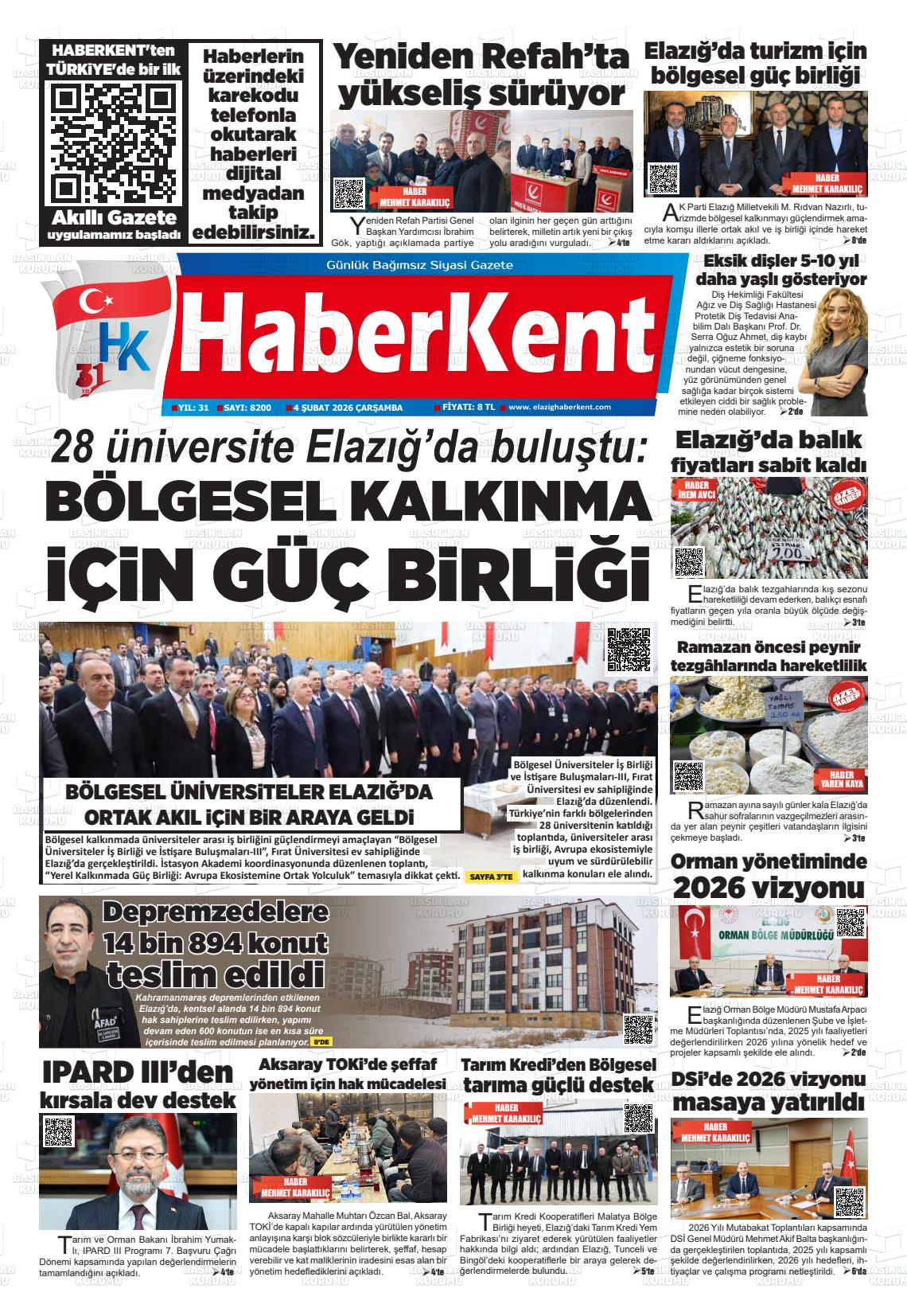 Elazig Yenicag 04.02.2026