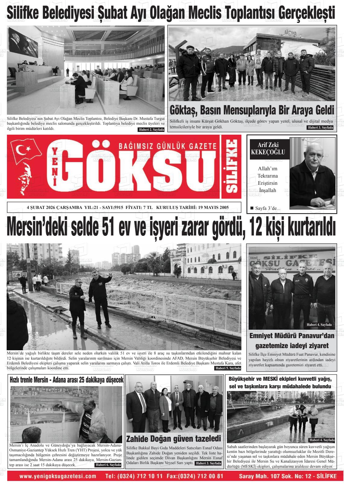 Mersin Yenigoksu 04.02.2026