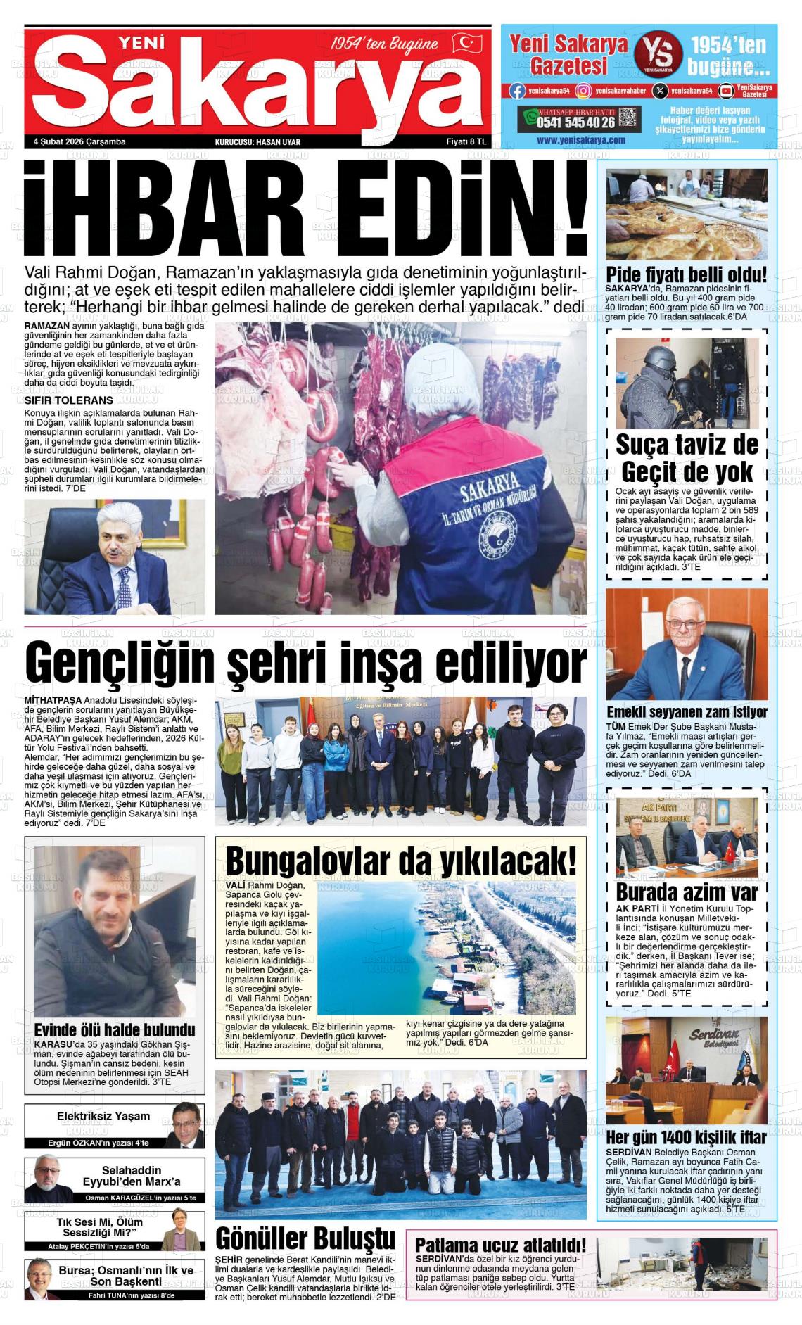 Sakarya Yeni 04.02.2026