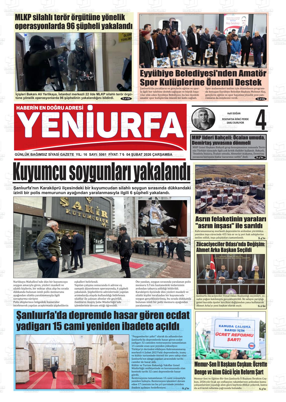 Sanliurfa Yeniurfa 04.02.2026
