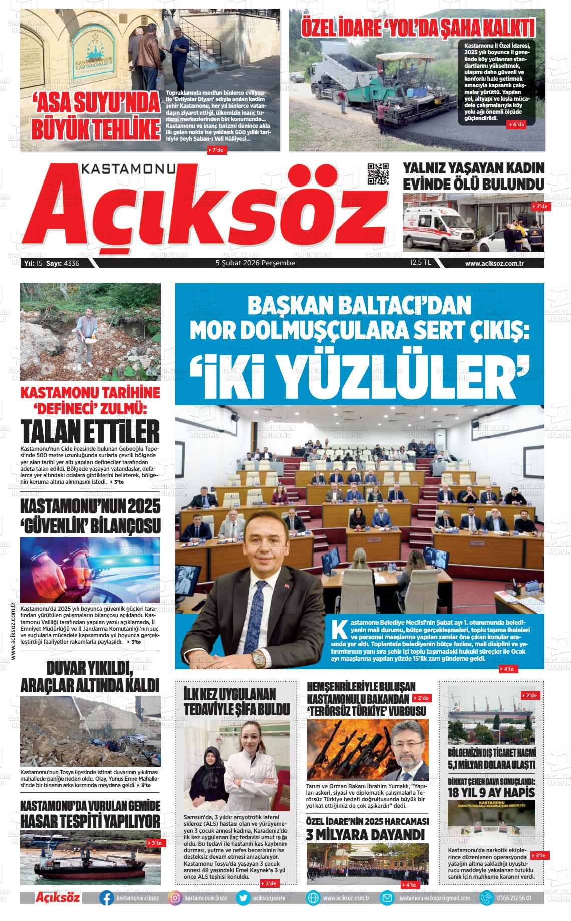 Kastamonu Aciksoz 05.02.2026