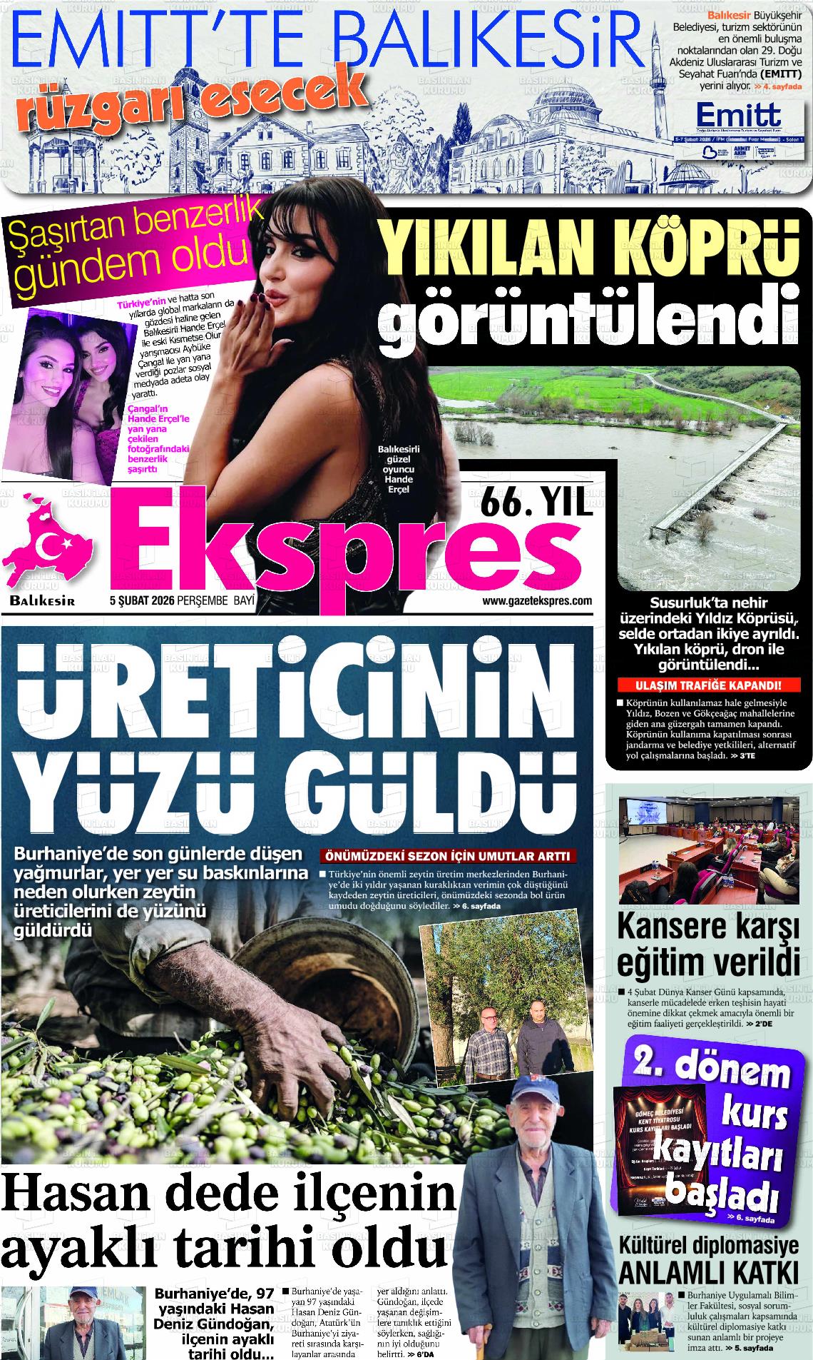 Balikesir Ekspres 05.02.2026