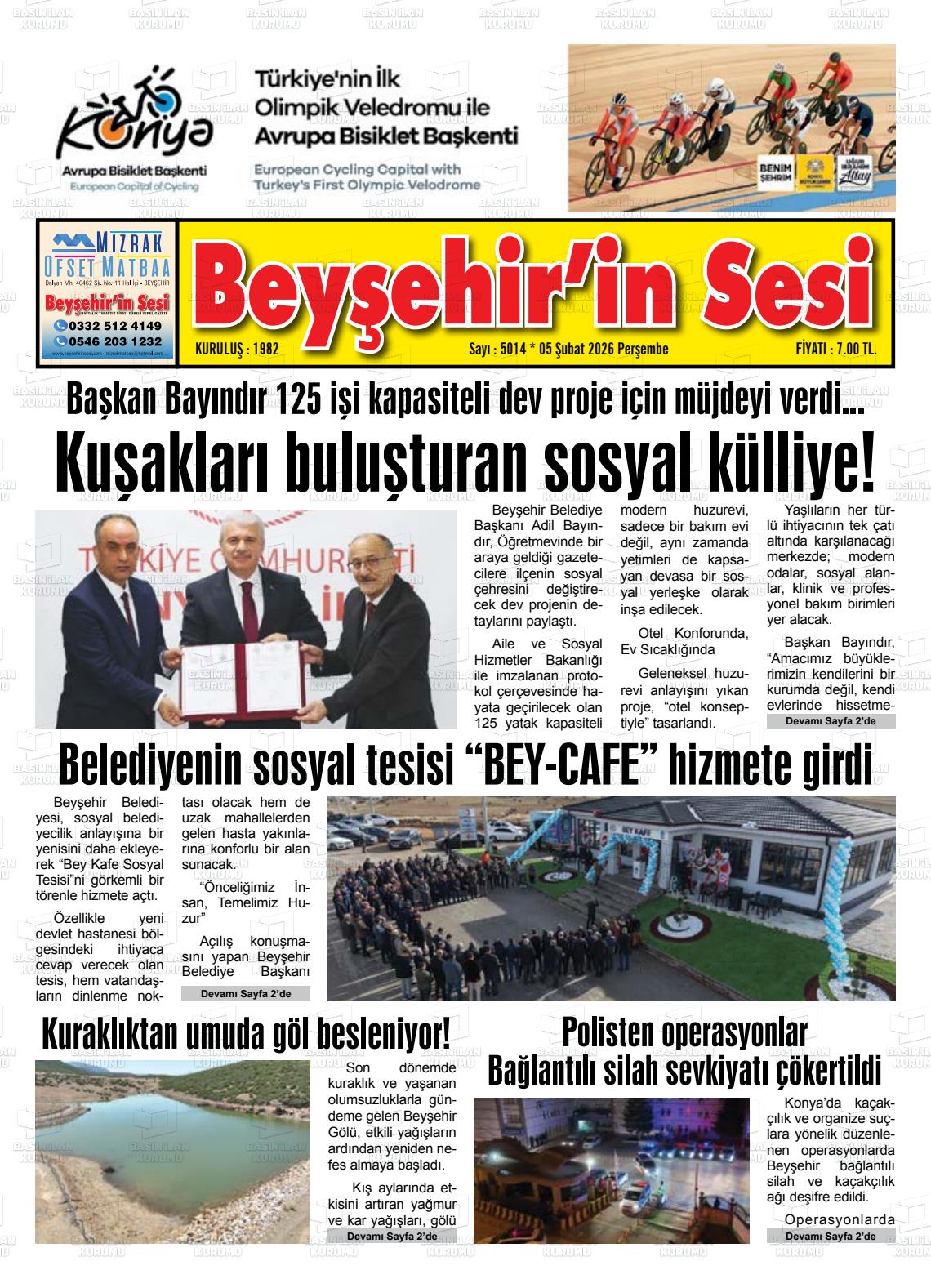 Konya Beysehirinsesi 05.02.2026