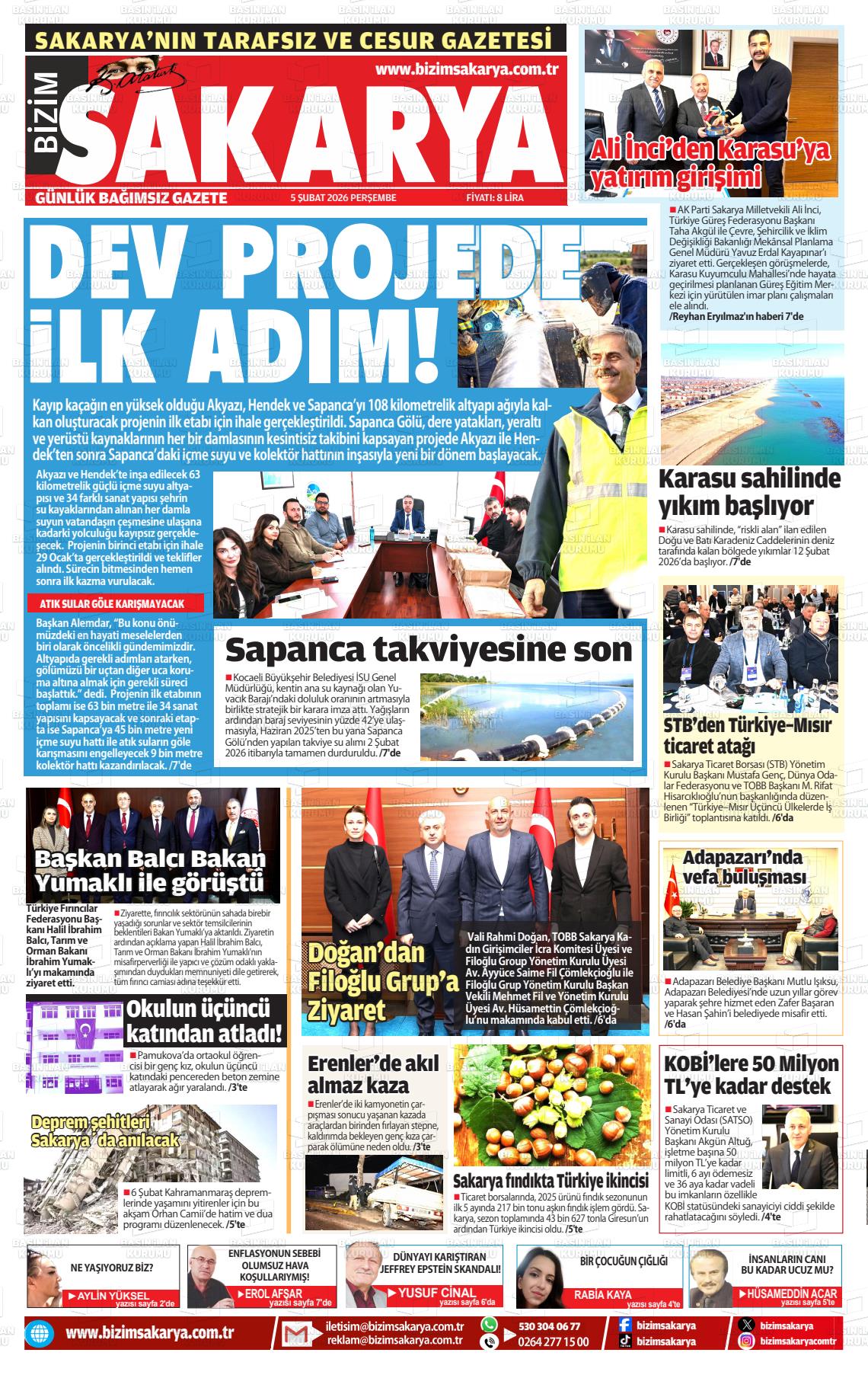 Sakarya Bizim 05.02.2026