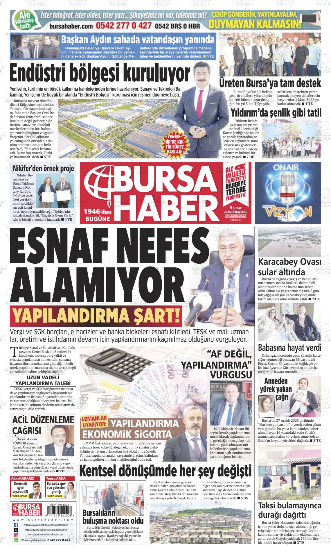 Bursa Haber 05.02.2026