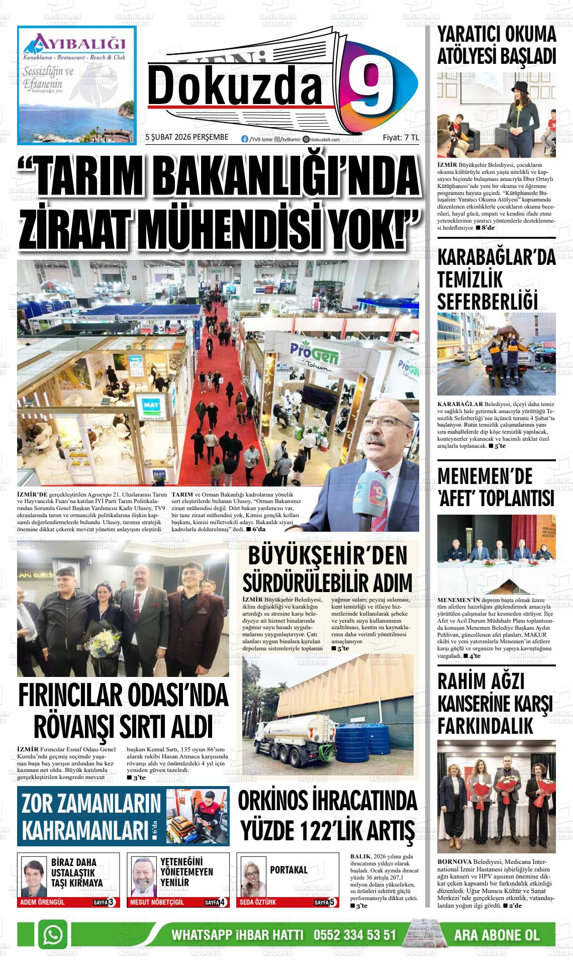 Izmir Buyuktorbali 05.02.2026