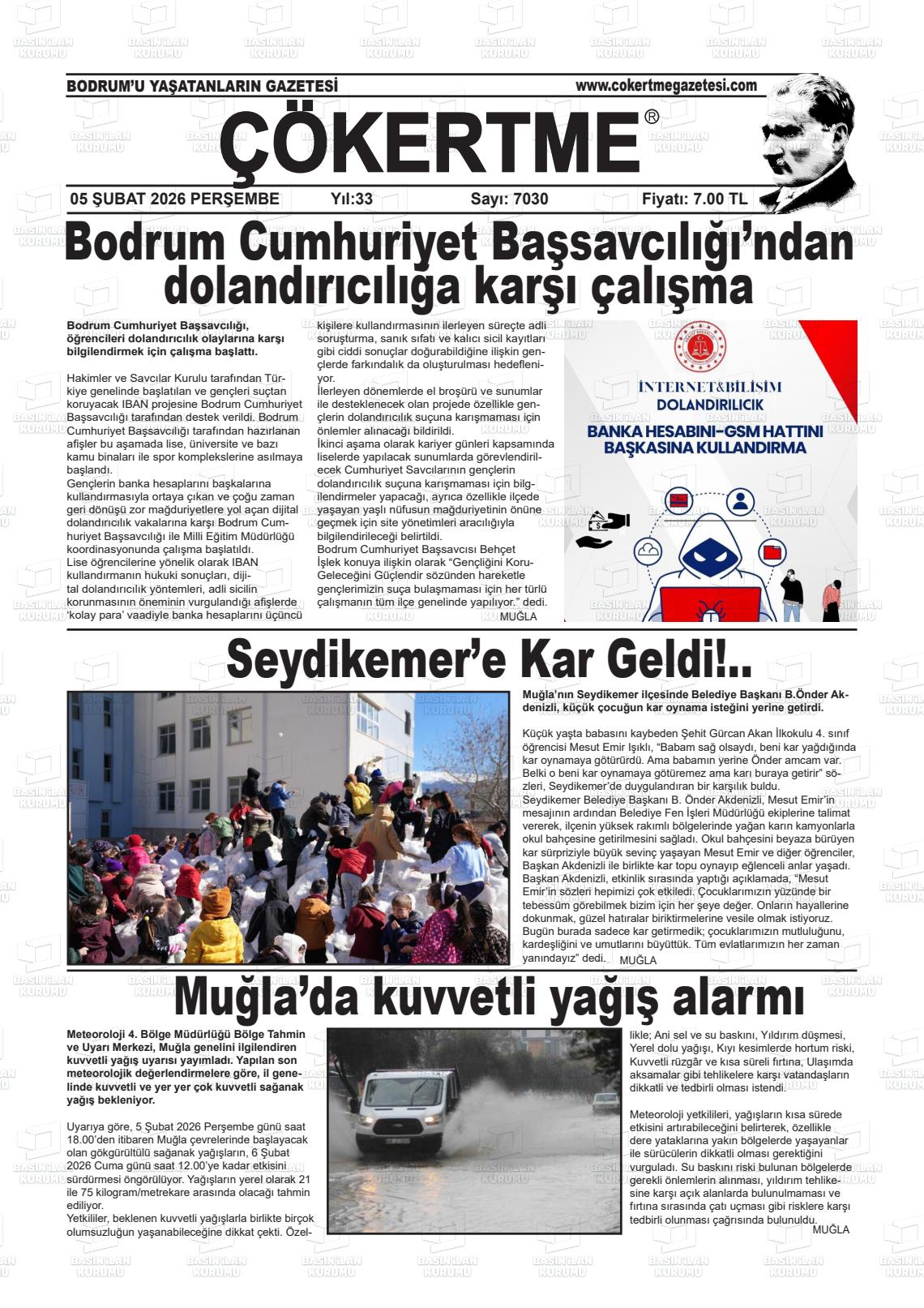 Mugla Cokertme 05.02.2026