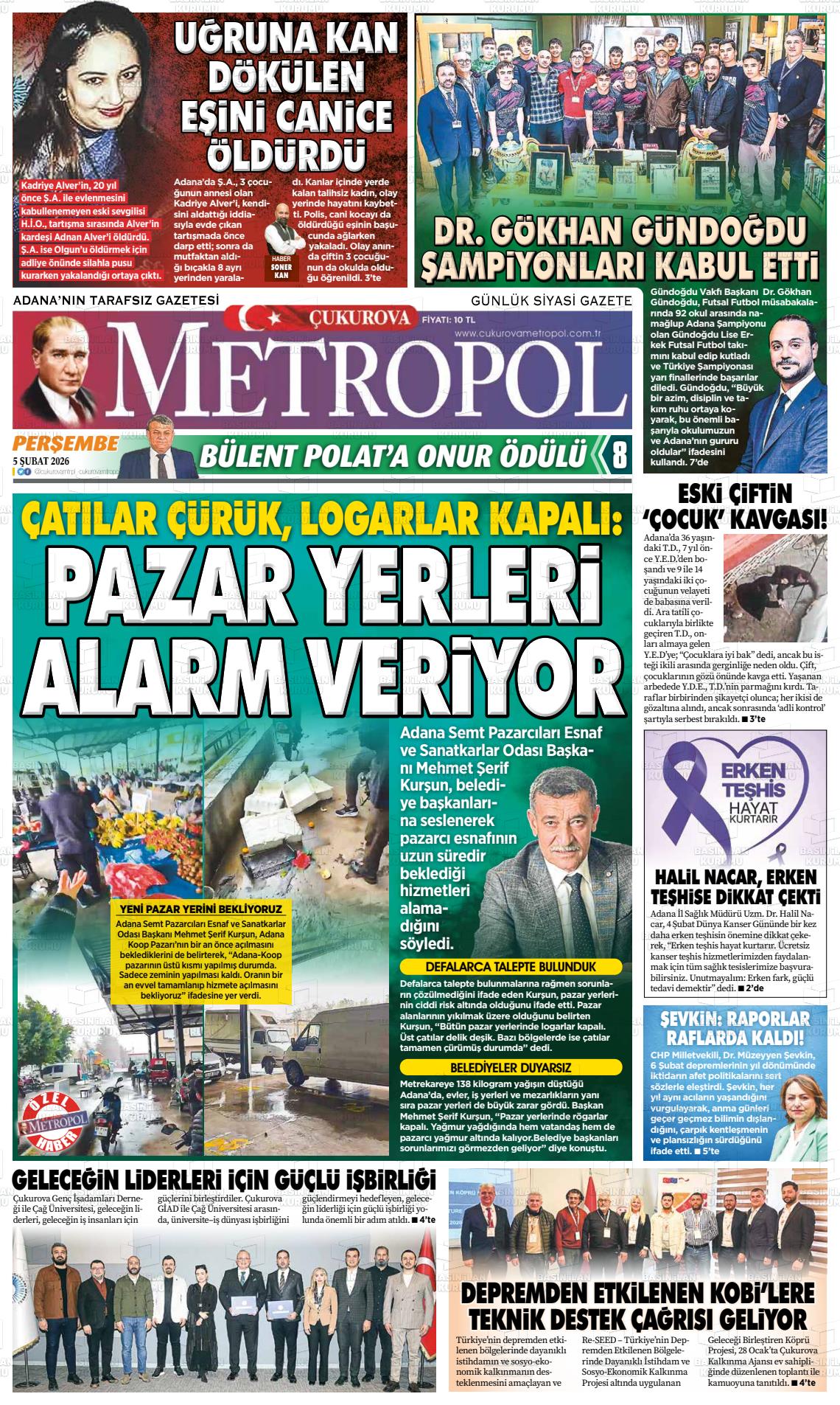 Adana Cukurovametropol 05.02.2026