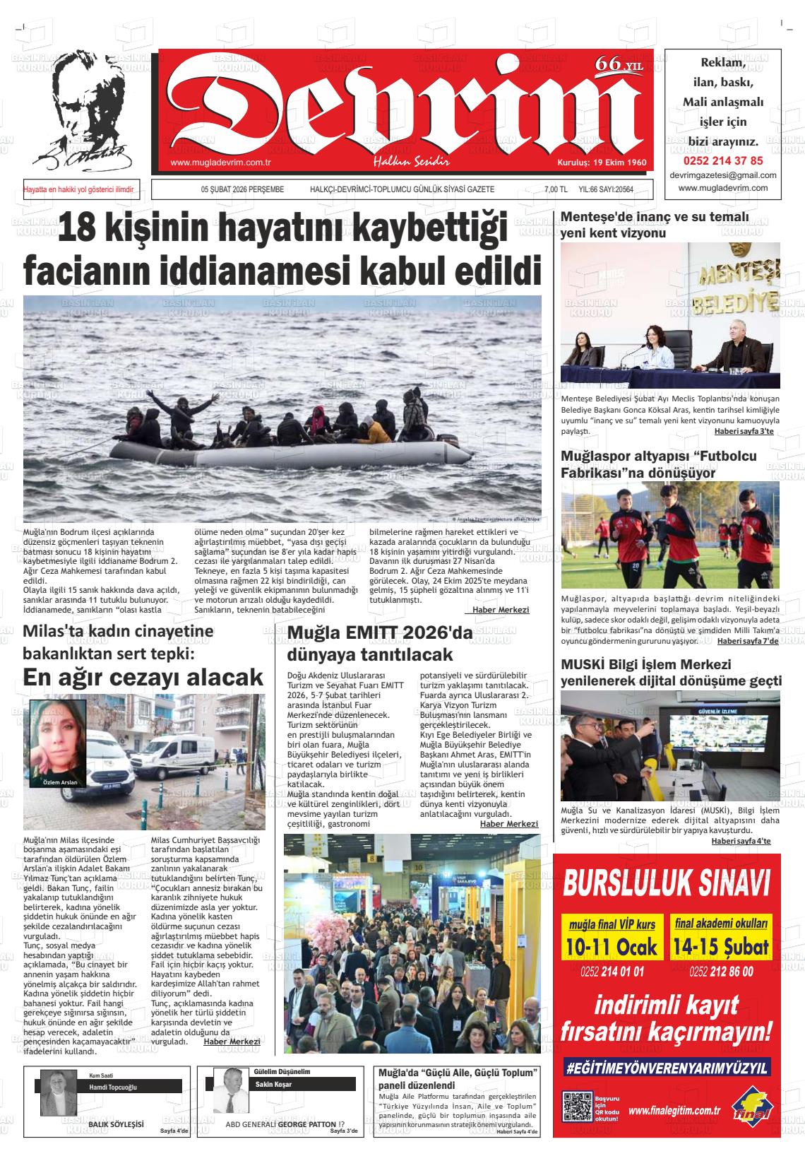 Tekirdag Devrim 05.02.2026