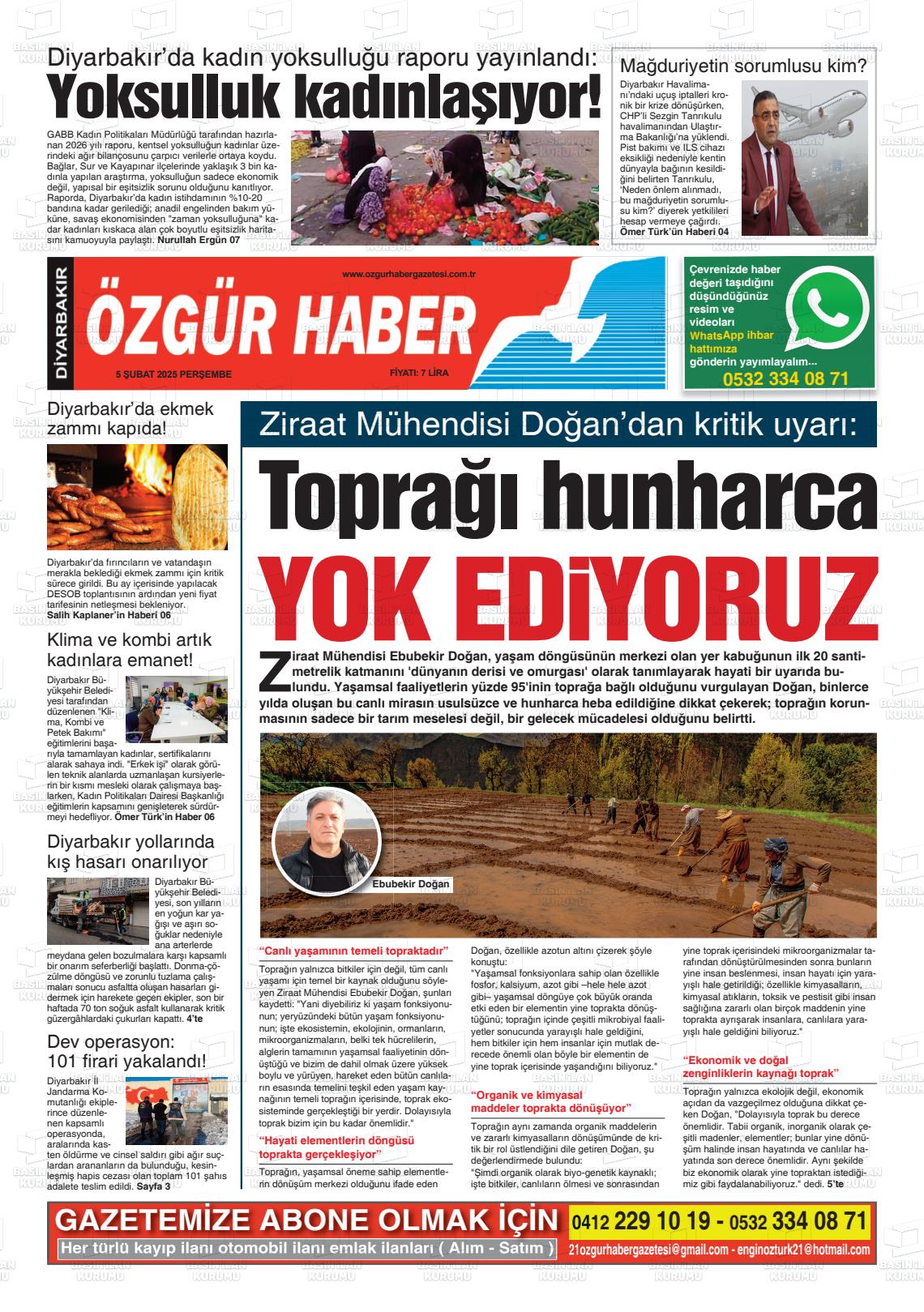 Diyarbakir Ozgurhaber 05.02.2026