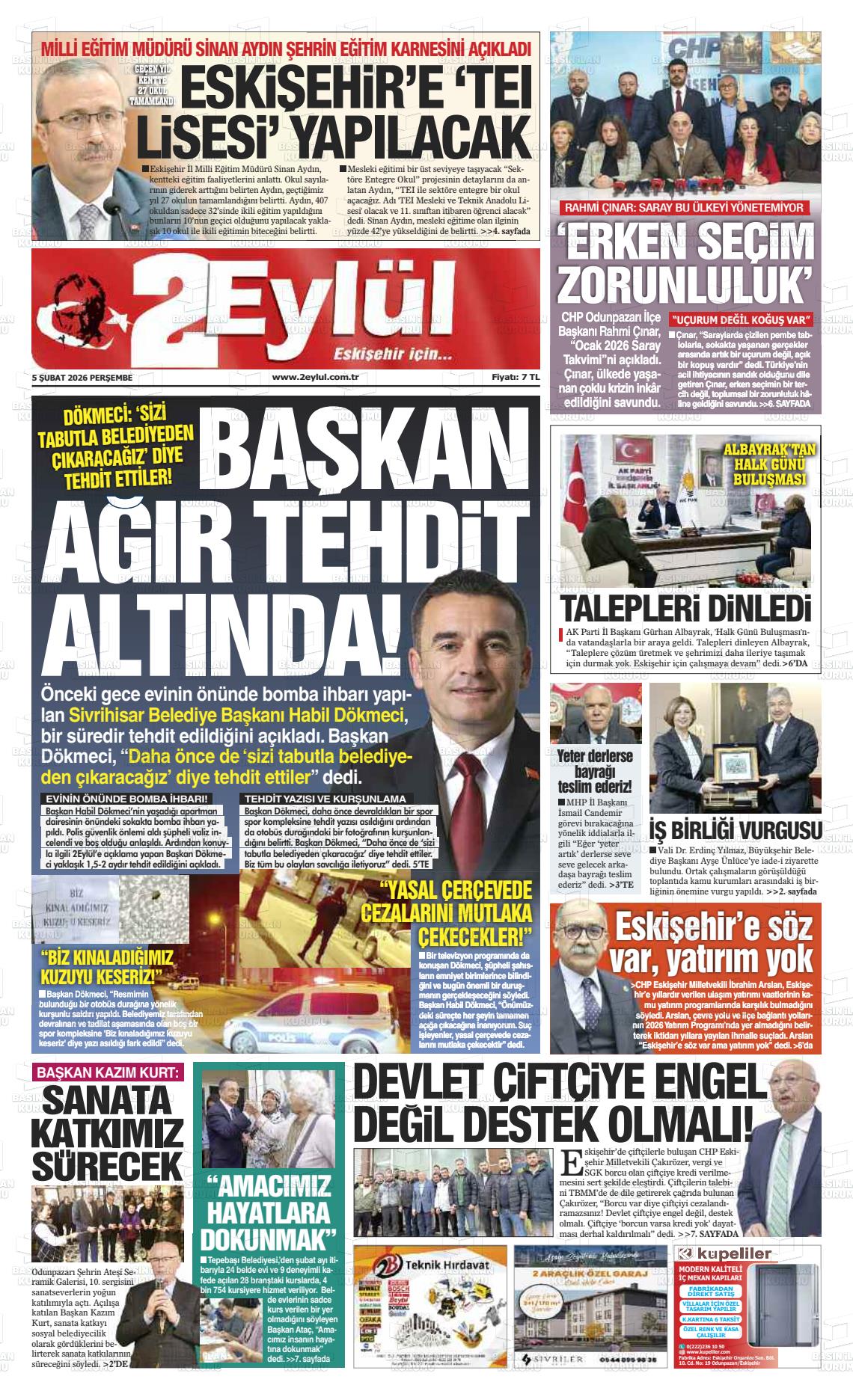Eskisehir 2 Eylul 05.02.2026