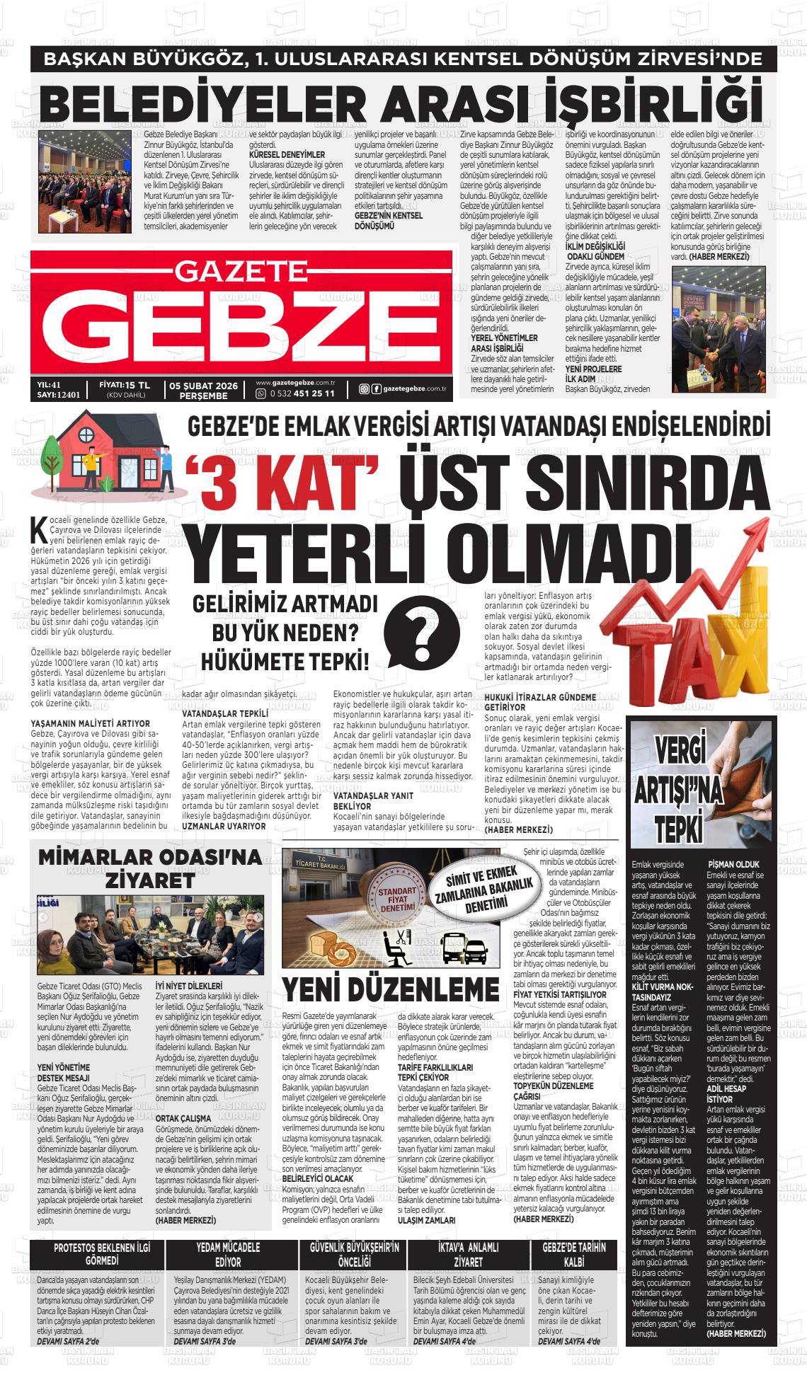 Kocaeli Gebze 05.02.2026