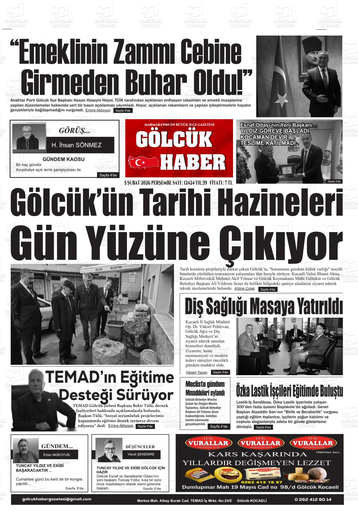 Kocaeli Golcukhaber 05.02.2026