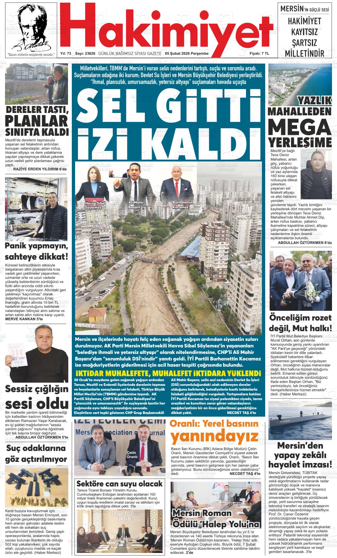 Konya Hakimiyet 05.02.2026